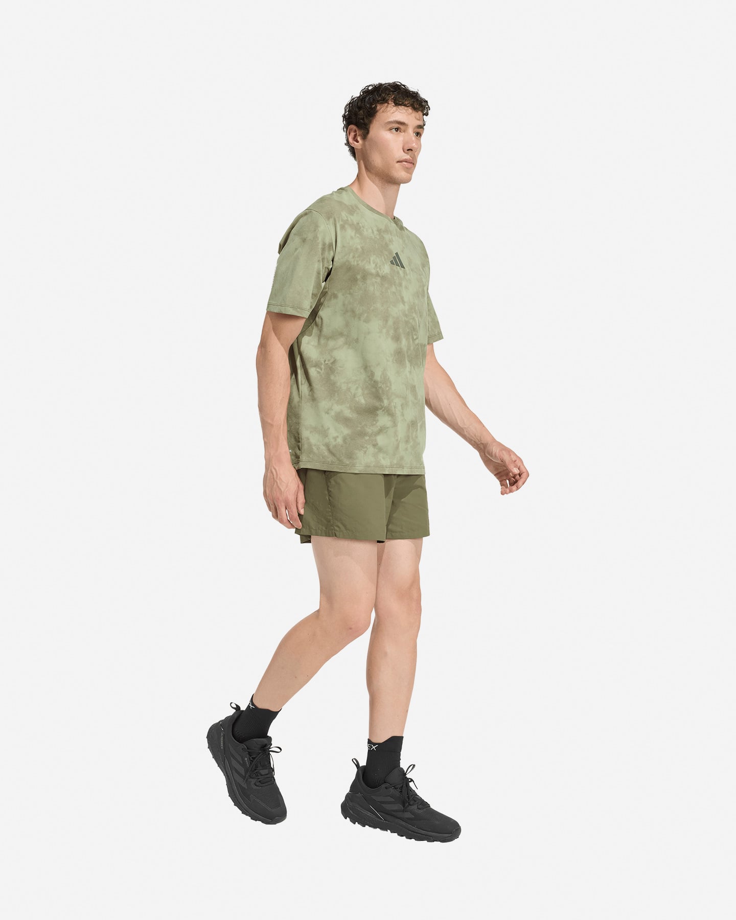 Pantaloncini ADIDAS TERREX MULTI M - Verde - 3 | Cisalfa Sport