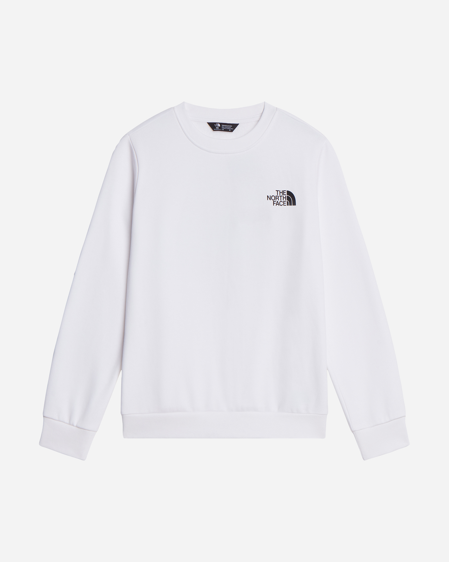Felpa THE NORTH FACE EVOLUTION BOX JR - Bianco - 1 | Cisalfa Sport