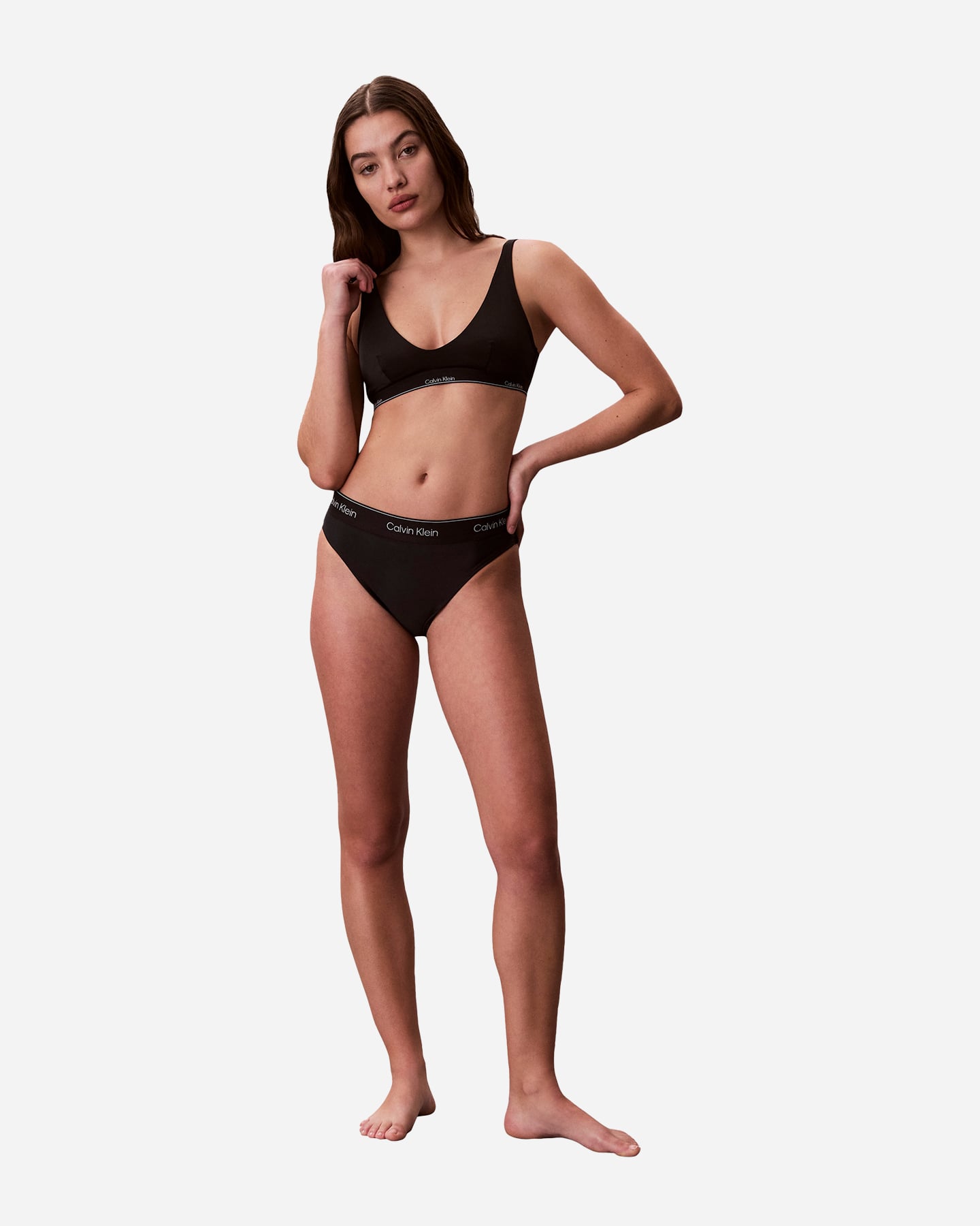 Reggiseno mare CALVIN KLEIN JEANS CLASSIC W - Nero - 3 | Cisalfa Sport