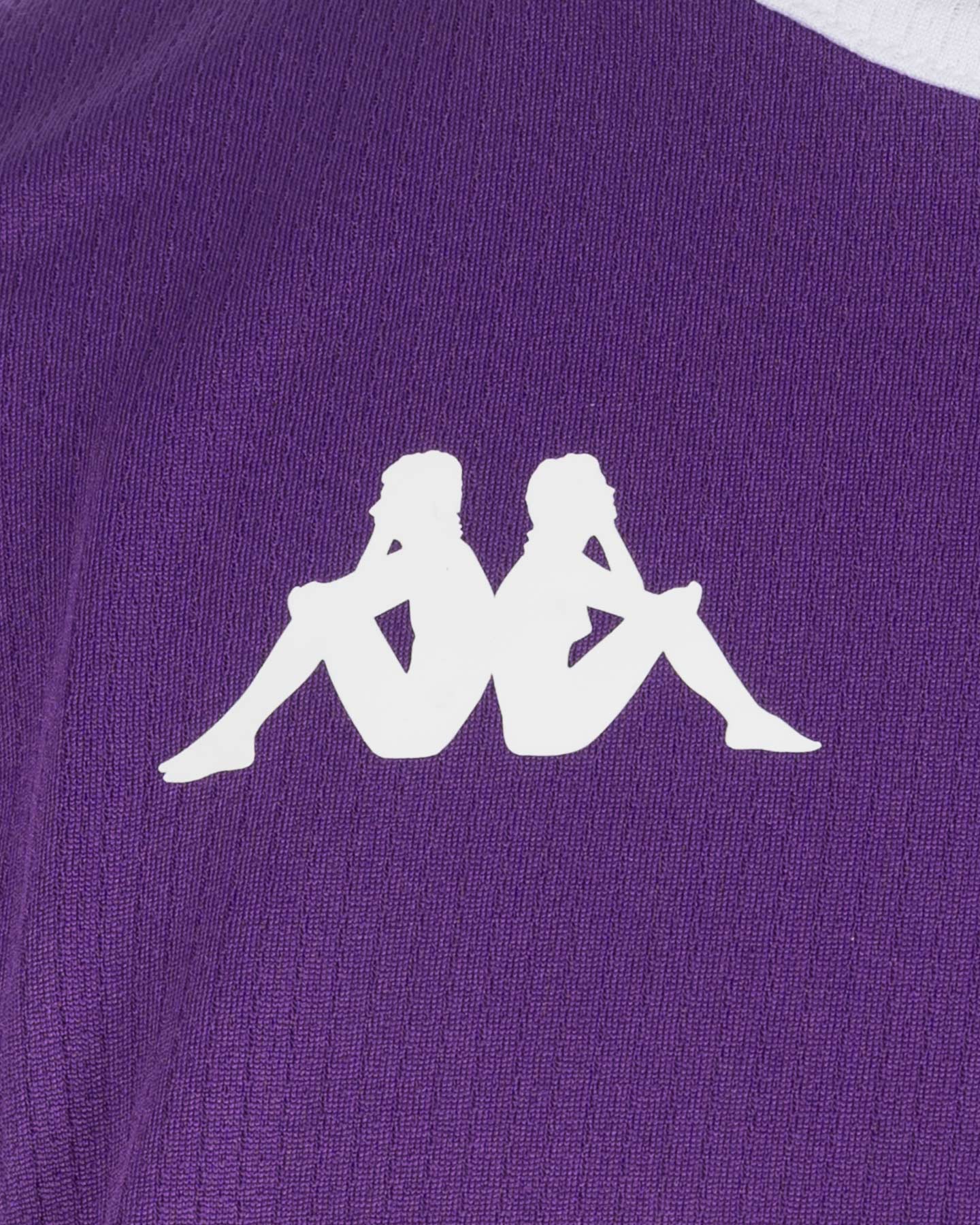 Maglia calcio ufficiale KAPPA FIORENTINA HOME KOMBAT 25-26 JR - Viola - 2 | Cisalfa Sport