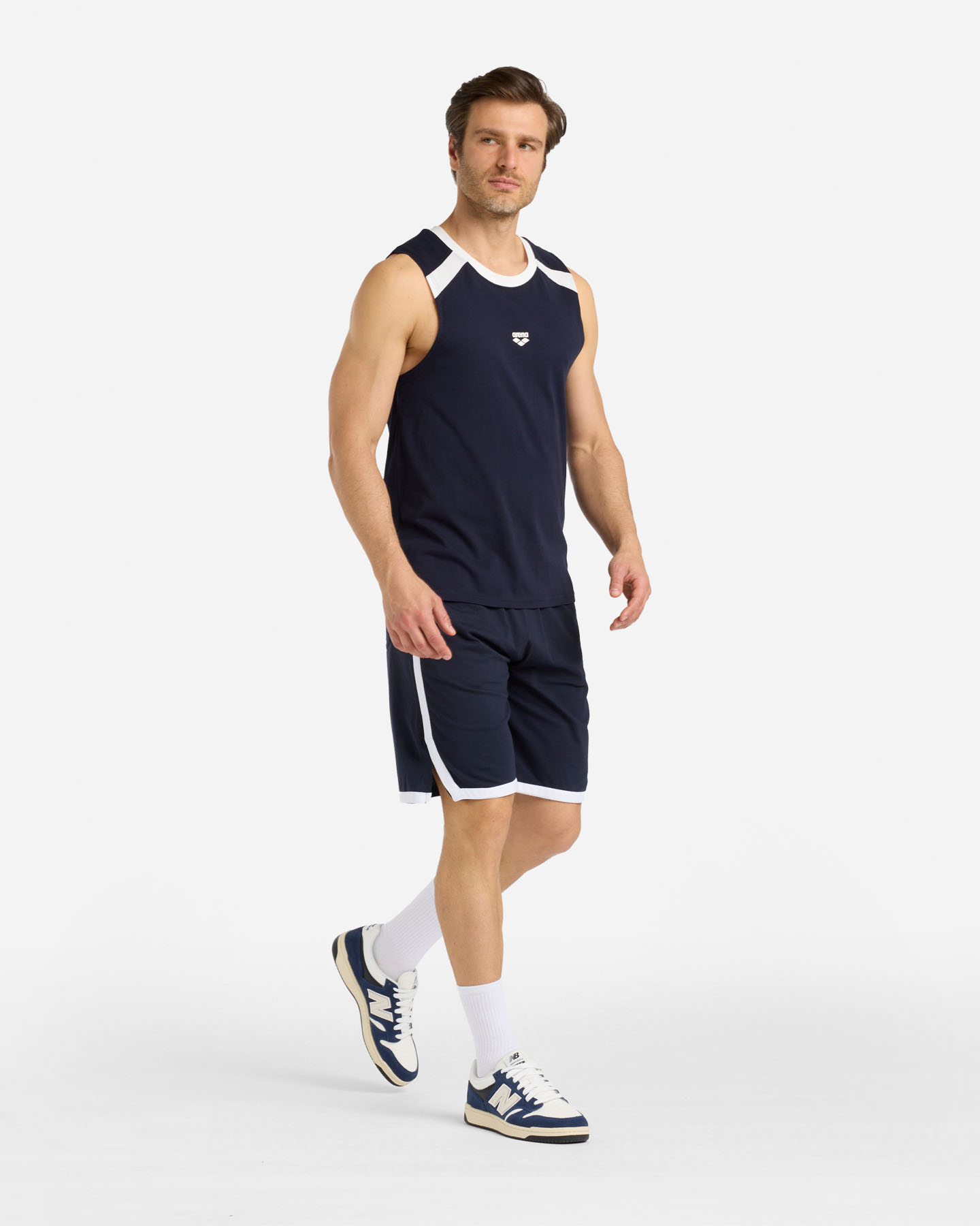 Canotta ARENA ATHLETIC PROGRESS M - Blu Navy - 2 | Cisalfa Sport