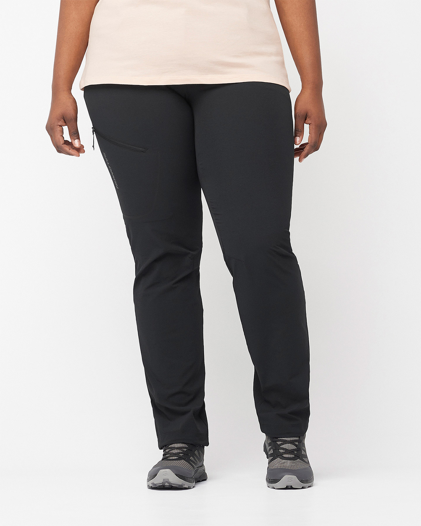Pantalone outdoor SALOMON WAYFARER W - Nero - 1 | Cisalfa Sport