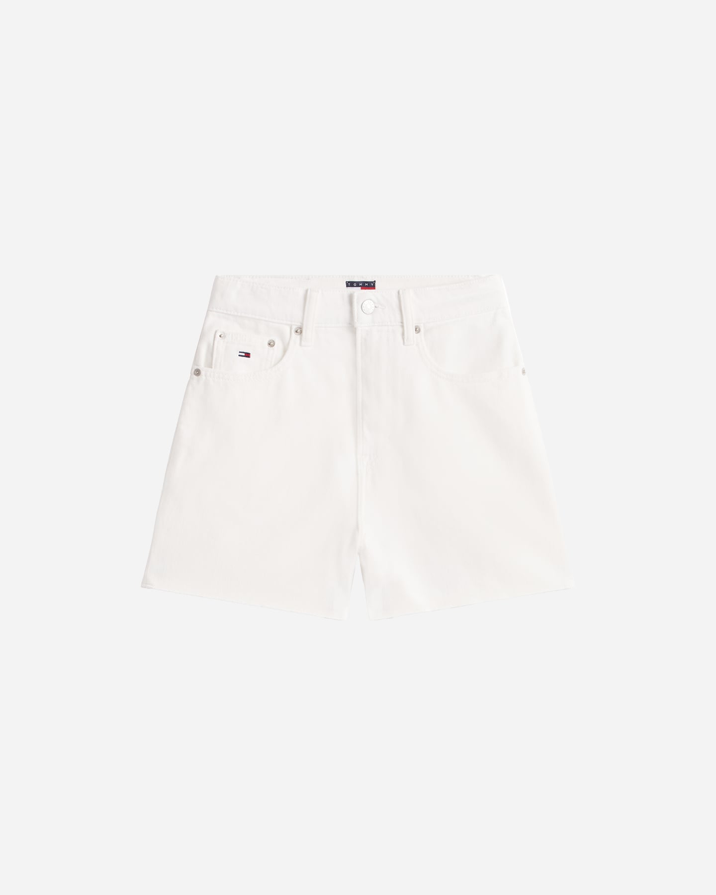 Short TOMMY HILFIGER MOM FIT DENIM W - Bianco - 1 | Cisalfa Sport