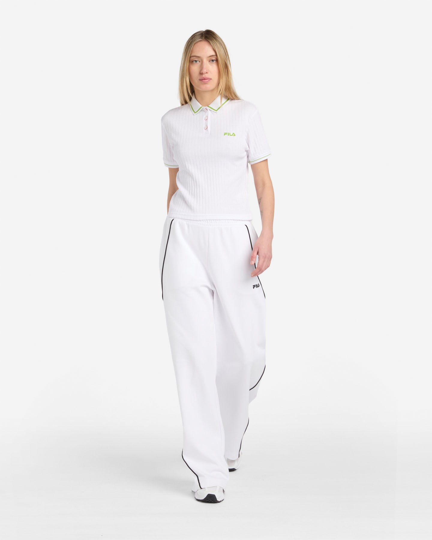 Polo FILA CONTEMPORARY STREET STYLE W - Bianco - 2 | Cisalfa Sport