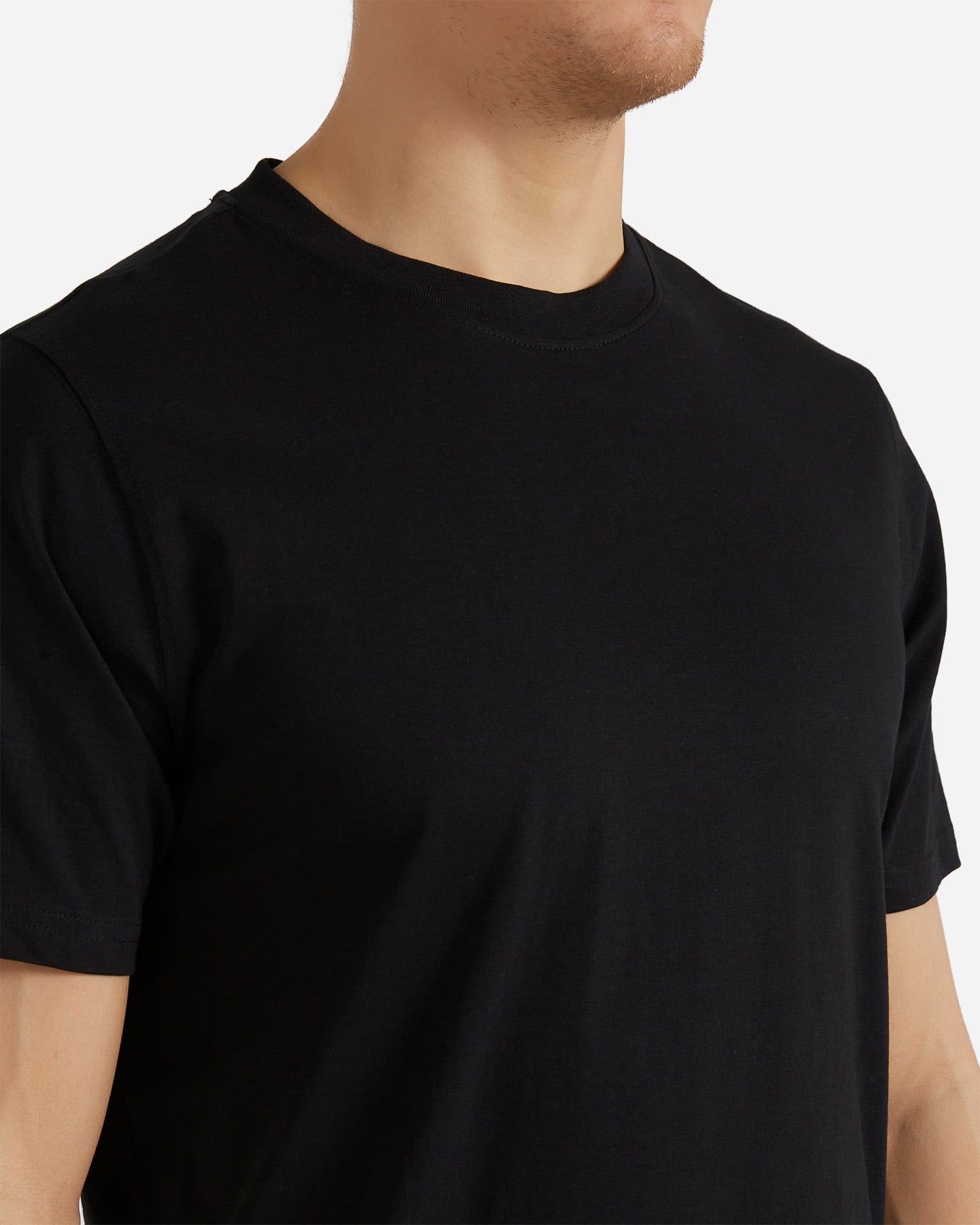 T-shirt ABC JERSEY M - Nero - 4 | Cisalfa Sport