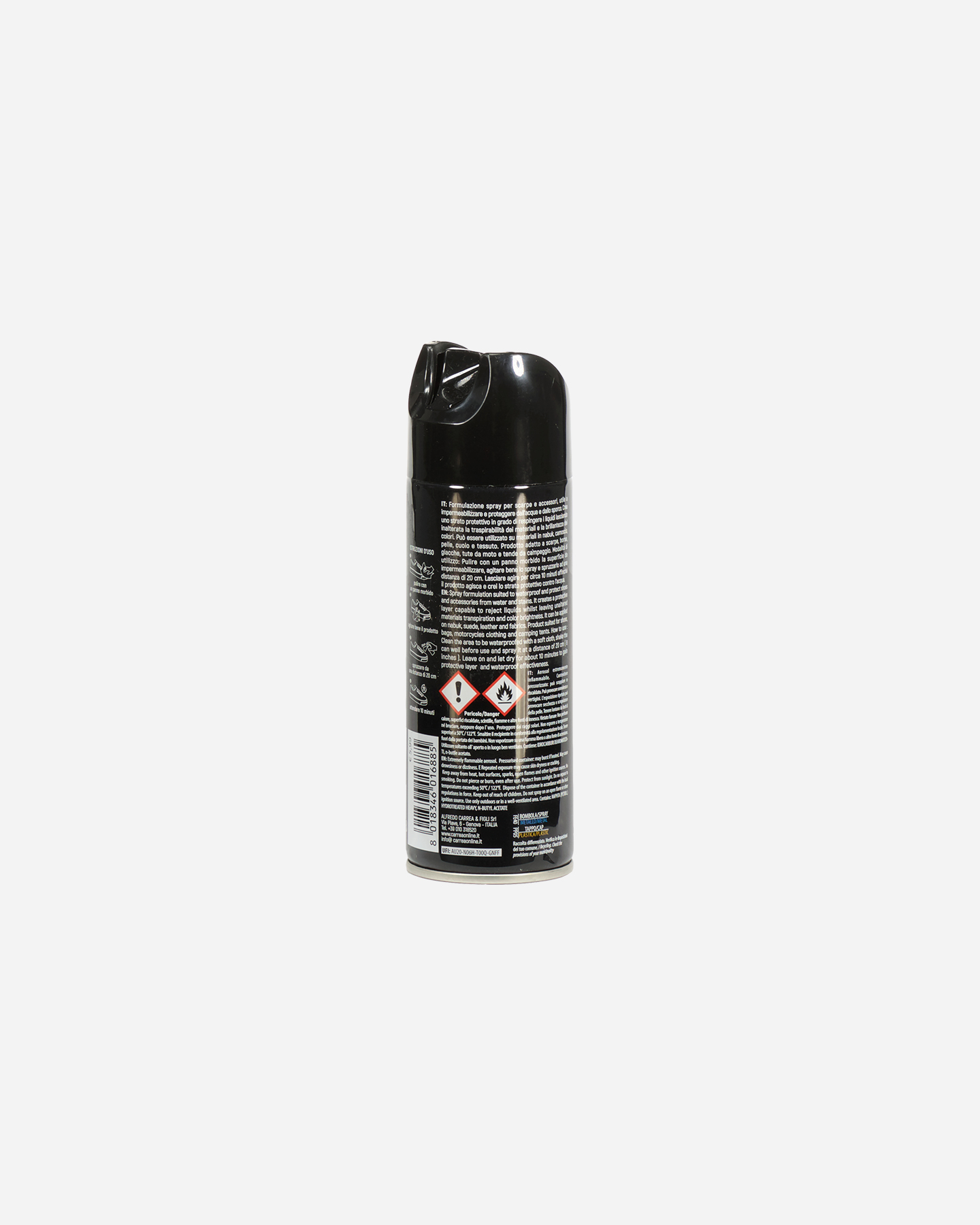 Accessorio scarpe ABC IMPERMEABILIZZANTE 200ML  - Nero - 1 | Cisalfa Sport