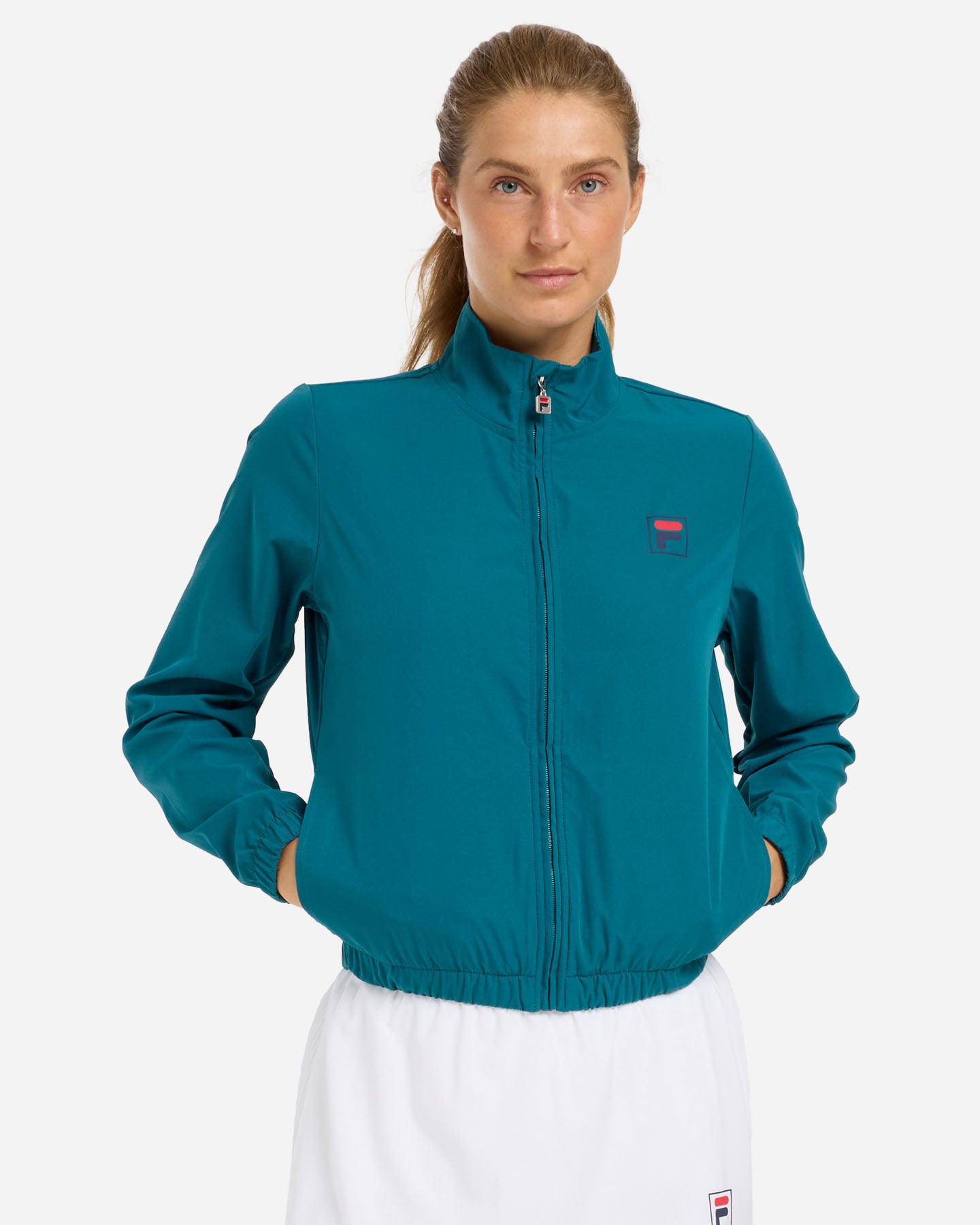 Giacca tennis FILA COURT LINE W - Verde - 1 | Cisalfa Sport