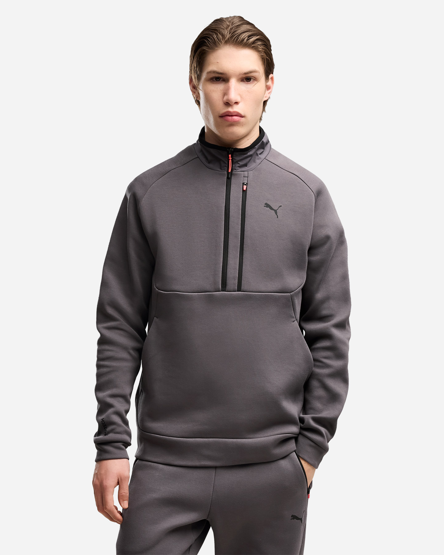 Felpa PUMA TECH M - Grigio - 2 | Cisalfa Sport
