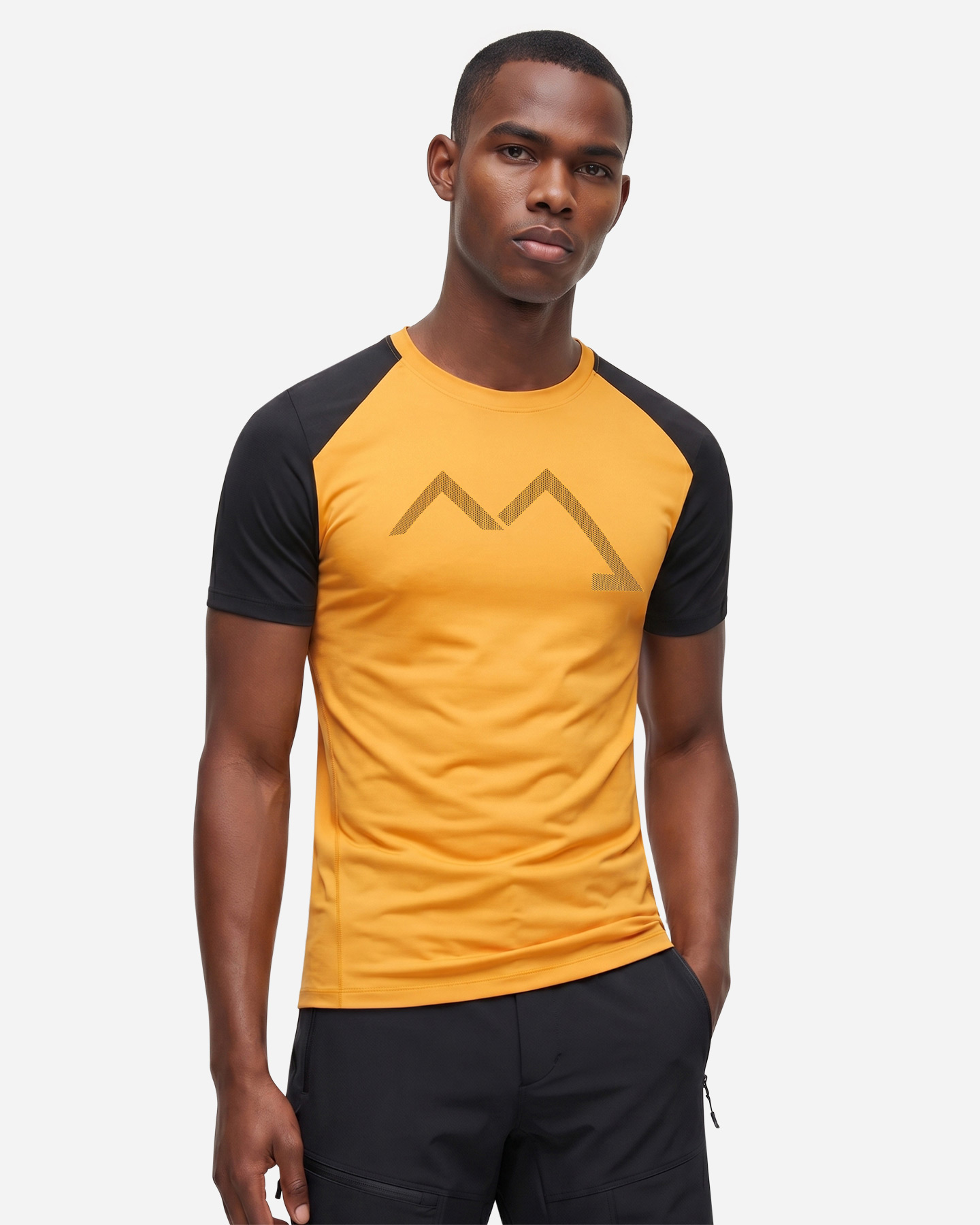 T-shirt 8848 MOUNTAIN HIKE M - Giallo - 2 | Cisalfa Sport