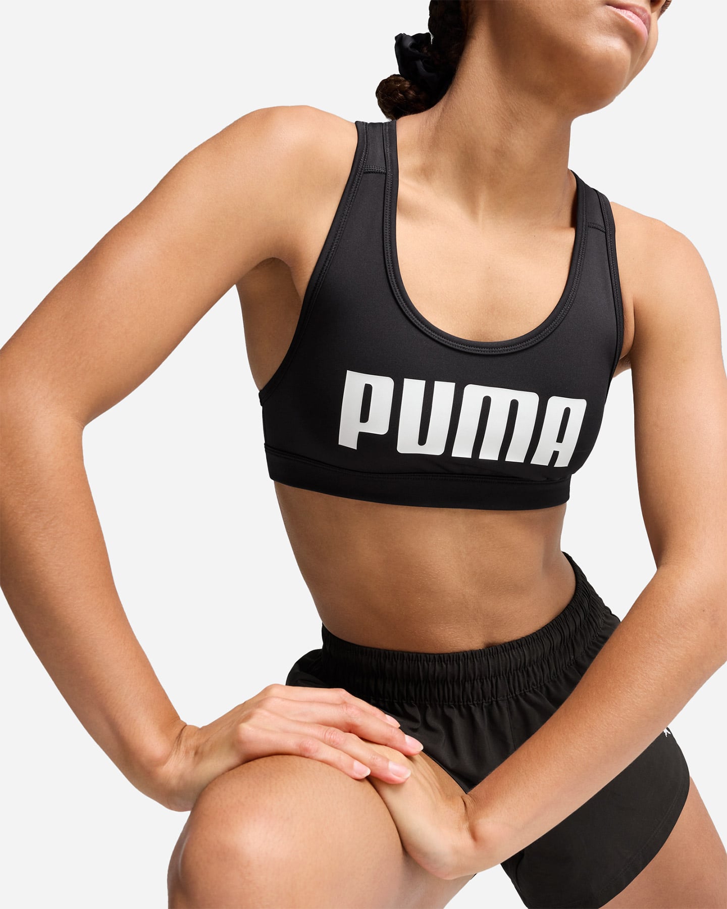 Bra training PUMA BIG LOGO W - Nero - 5 | Cisalfa Sport