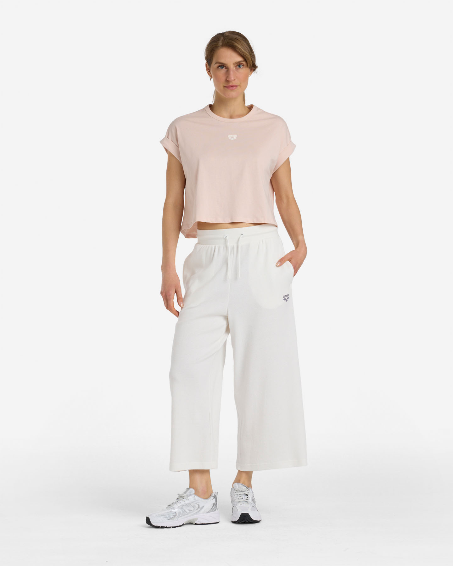 T-shirt ARENA ATHLETIC ESSENTIAL W - Rosa - 4 | Cisalfa Sport