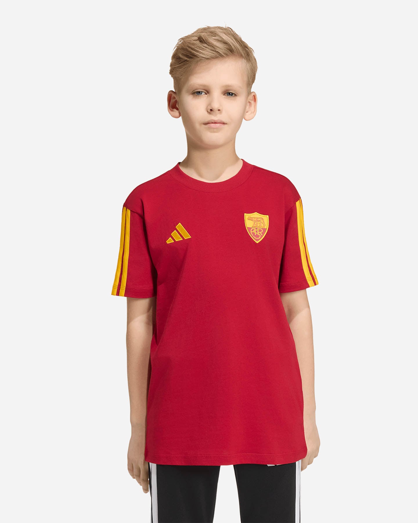 Abbigliamento calcio ufficiale ADIDAS DNA AS ROMA 26-27 JR - 1 | Cisalfa Sport