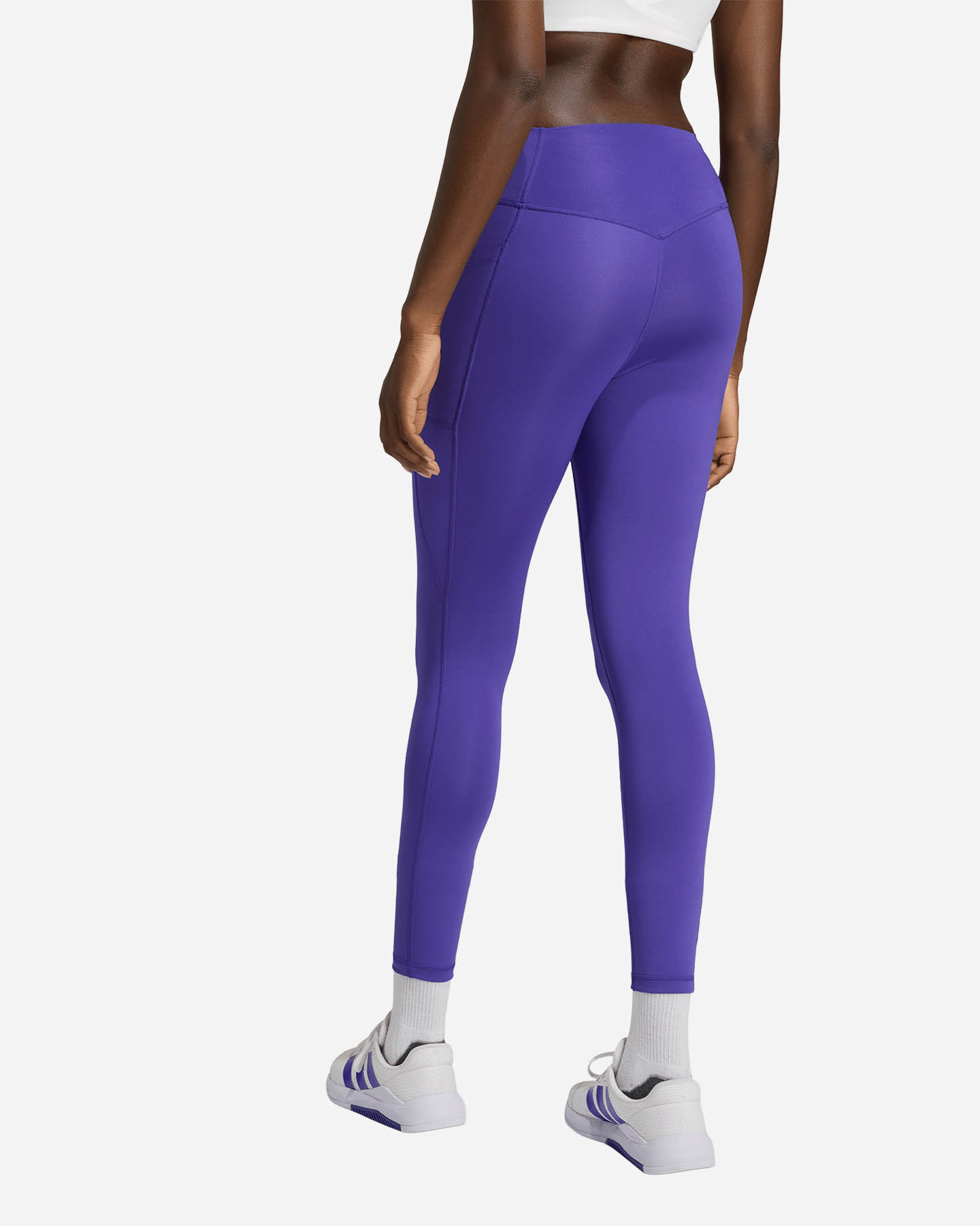 Leggings ADIDAS OPTIME ESSENTIALS W - Viola - 3 | Cisalfa Sport