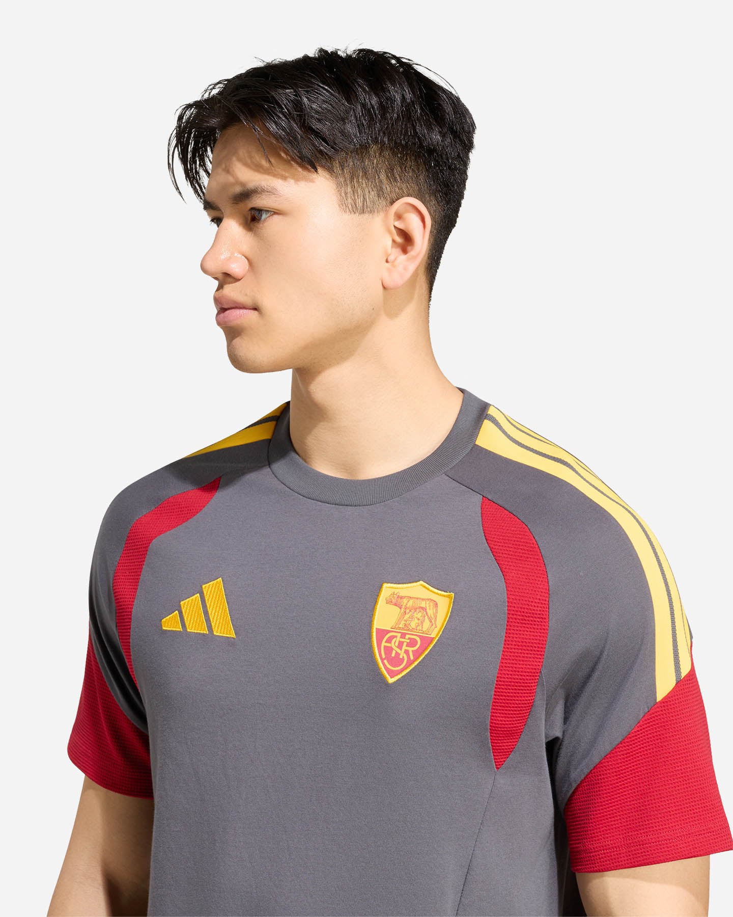 Abbigliamento calcio ufficiale ADIDAS AS ROMA TIRO26 TRAINING 26-27 M - 4 | Cisalfa Sport