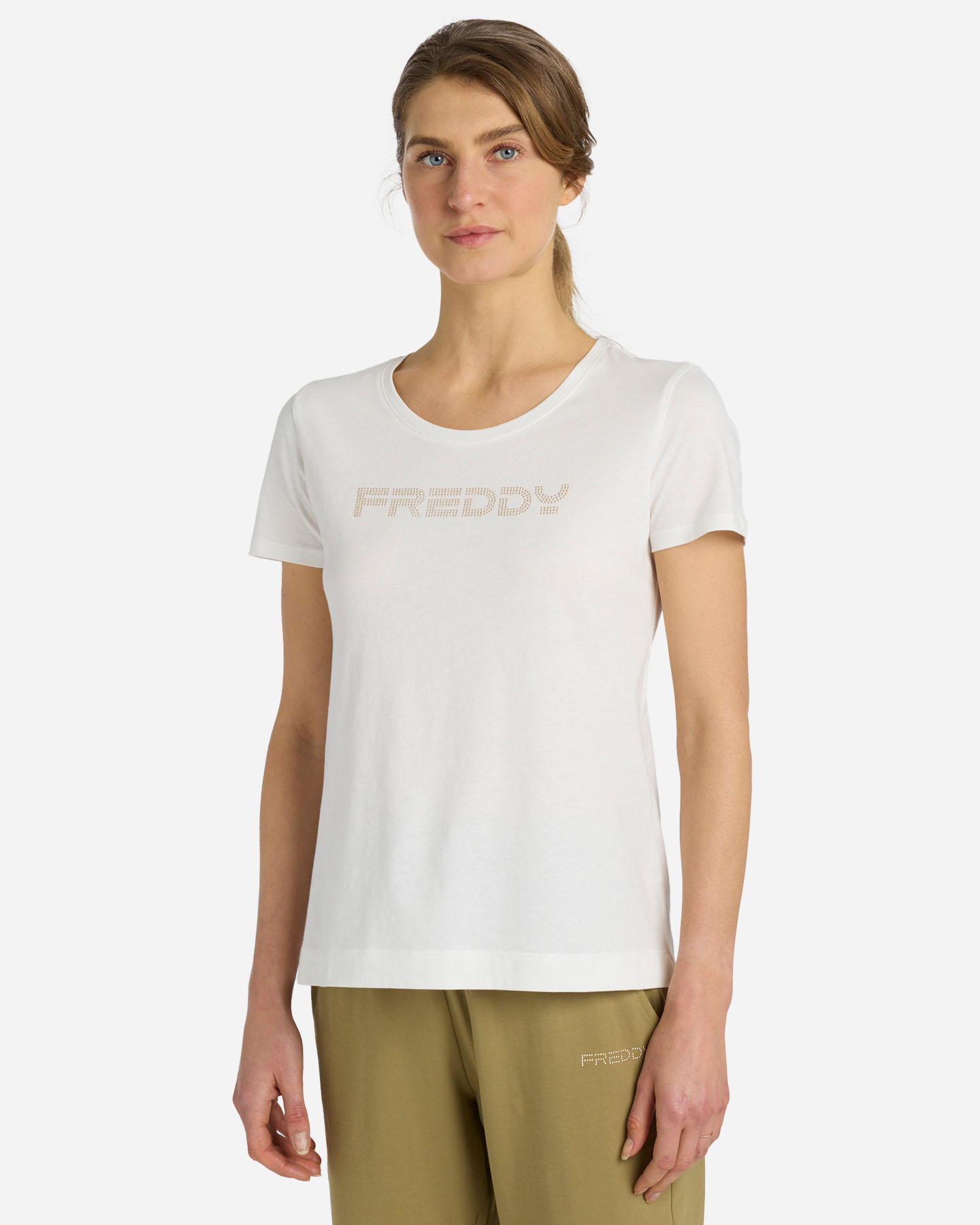 T-shirt FREDDY BIG LOGO W - Bianco - 1 | Cisalfa Sport