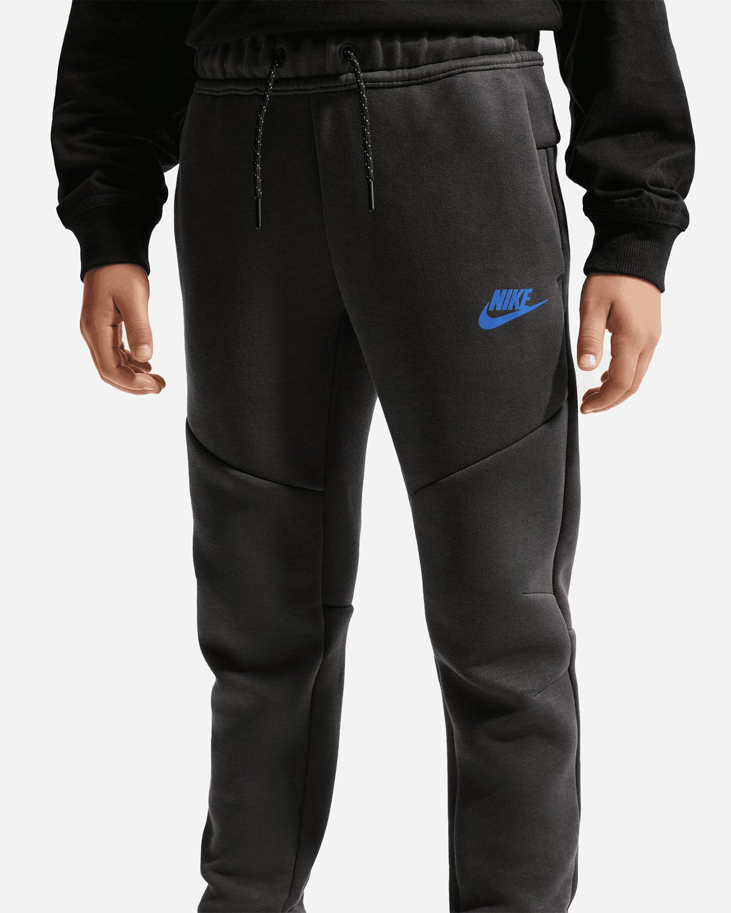 Pantalone NIKE TECH FLEECE 2 JR - Antracite - 3 | Cisalfa Sport
