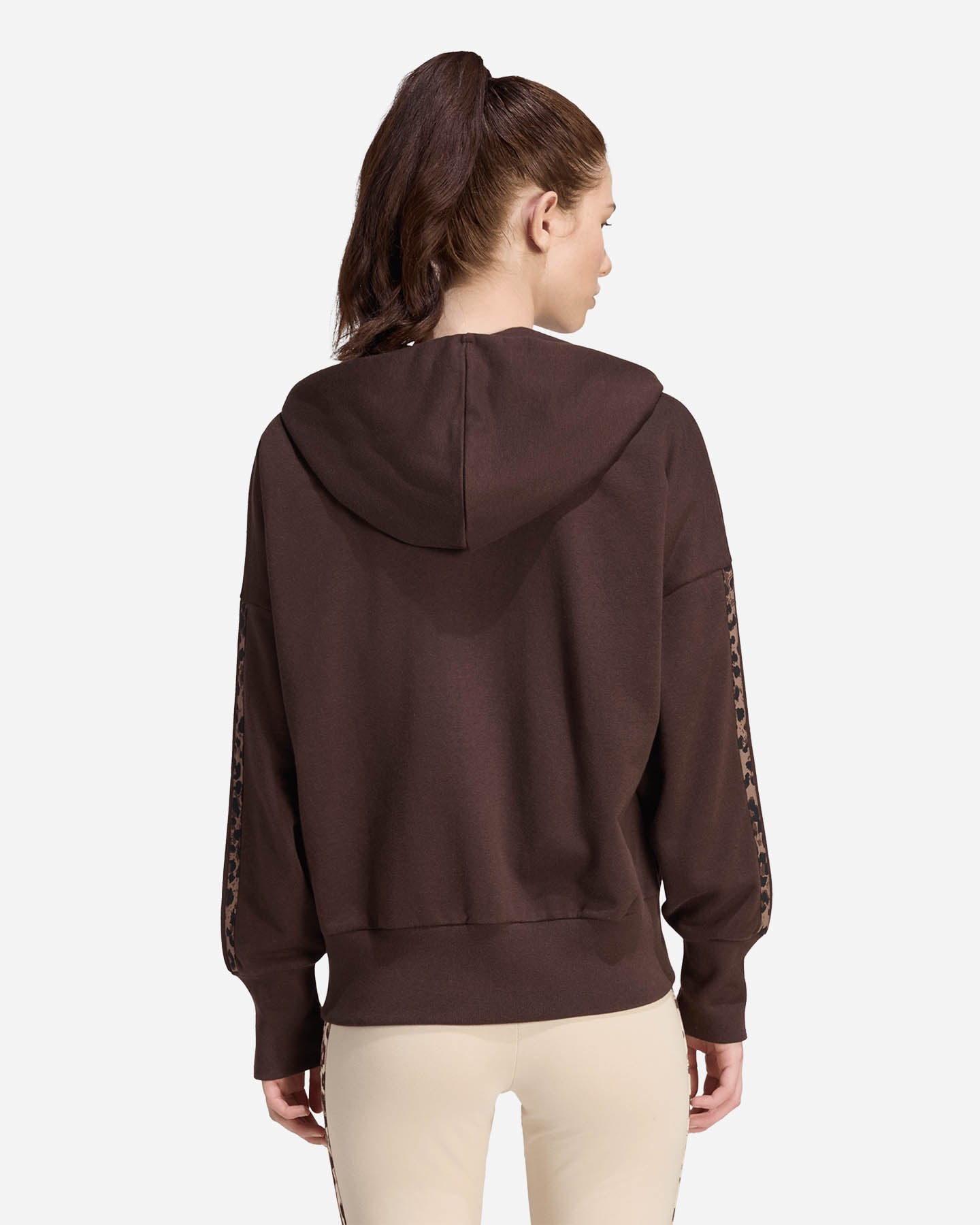 Felpa ADIDAS SEASONAL ESSENTIALS W - Marrone - 3 | Cisalfa Sport