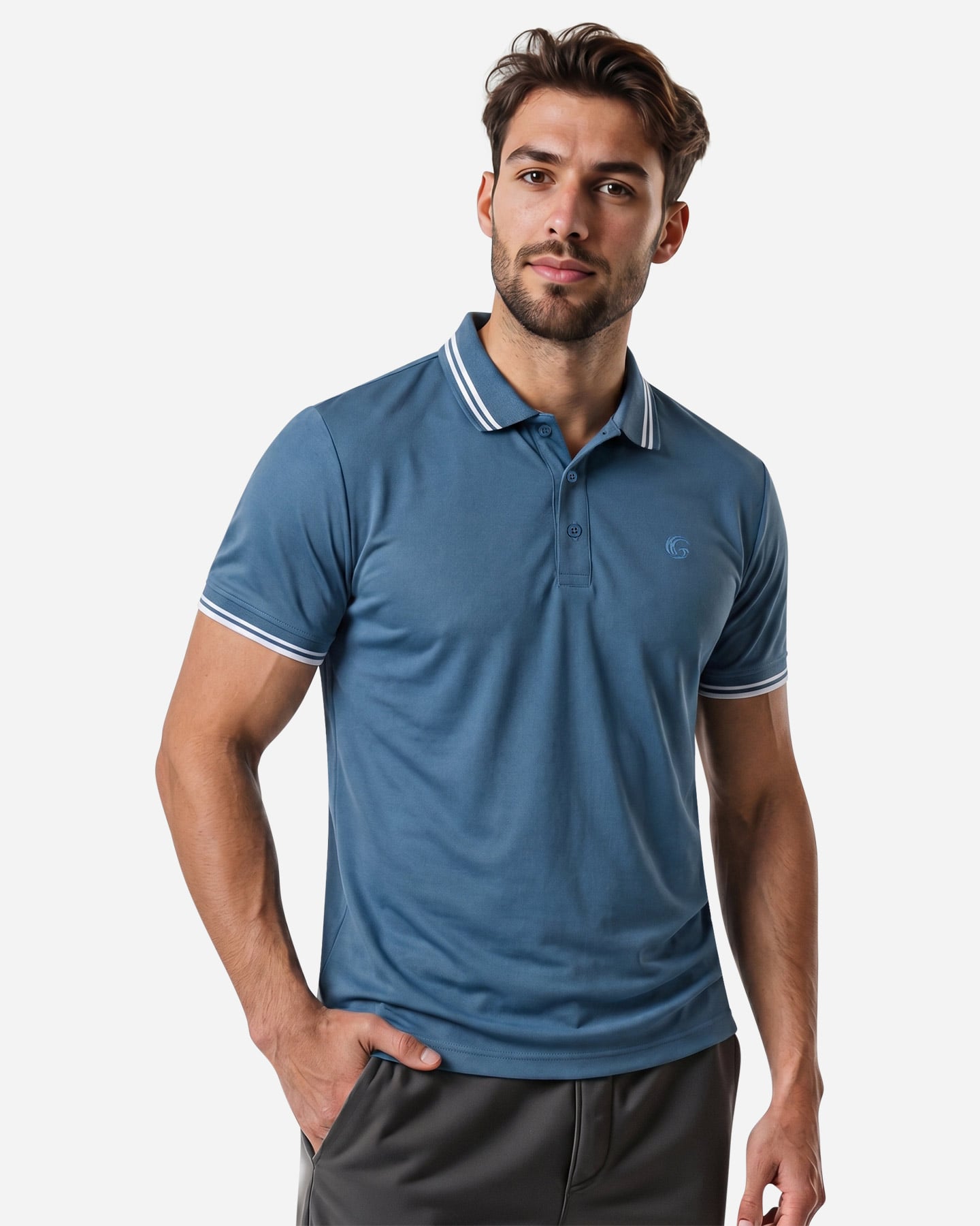 Polo MISTRAL ADVENTURE DIVISION M - Blu - 2 | Cisalfa Sport