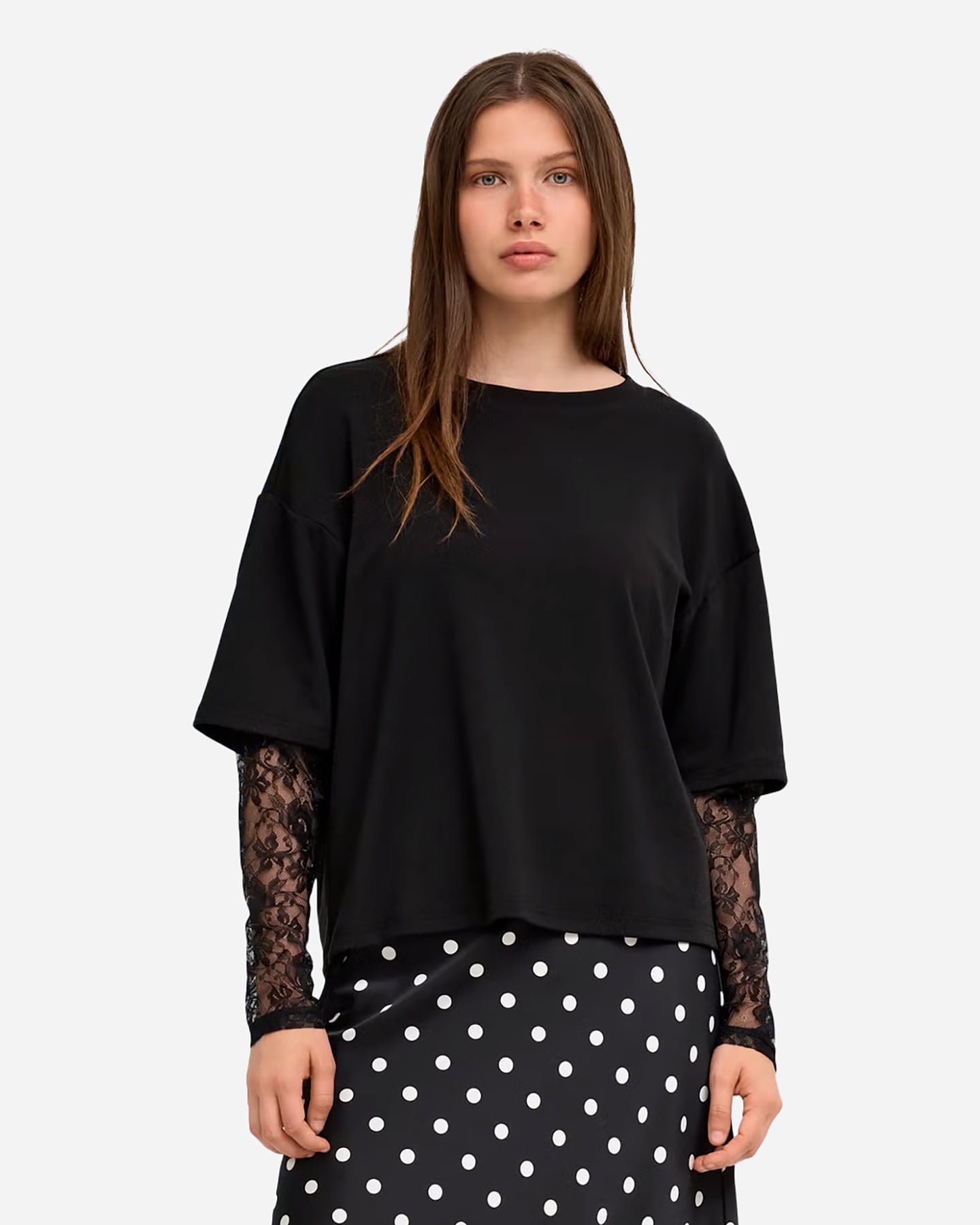 T-shirt ONLY TAHLIA W - Nero - 2 | Cisalfa Sport