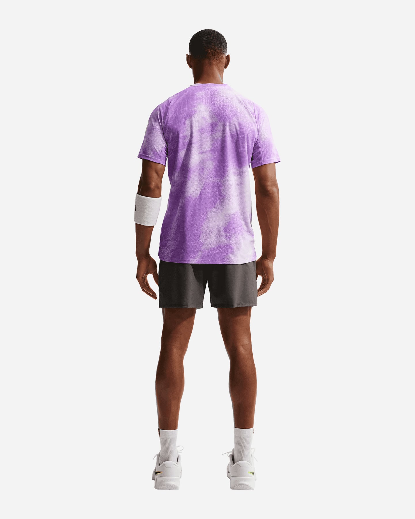 T-shirt tennis NIKE CARLOS RG M - Viola - 2 | Cisalfa Sport