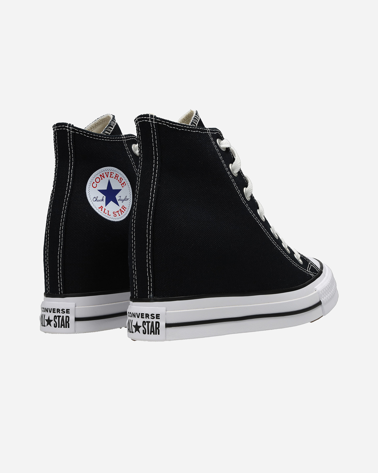 Scarpe sneakers CONVERSE CHUCK TAYLOR ALL STAR WEDGE HIGH W - Nero - 2 | Cisalfa Sport