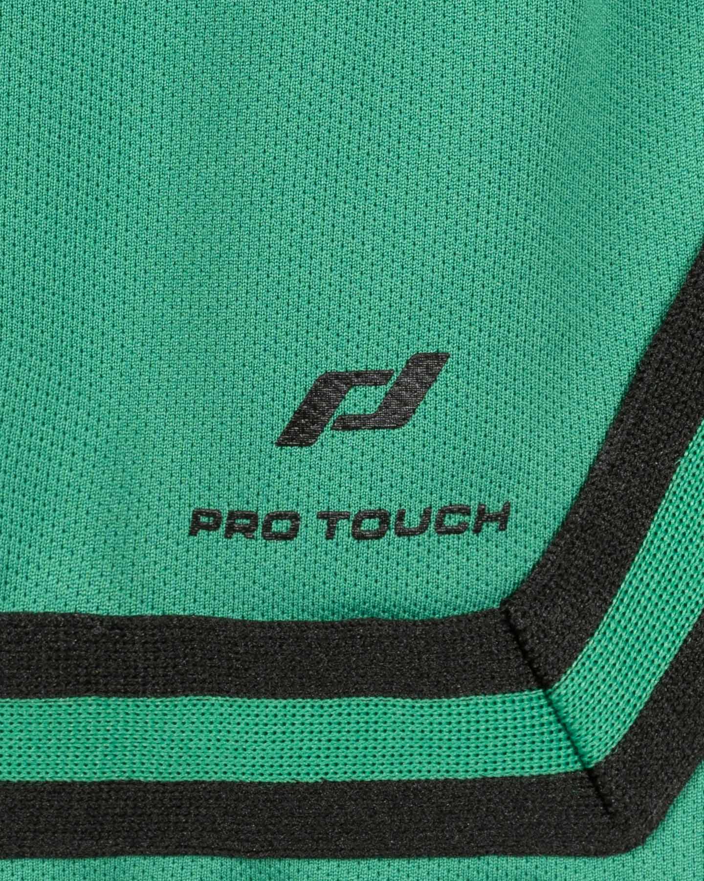 Pantaloncini basket PRO TOUCH TAPE JR - Verde - 2 | Cisalfa Sport