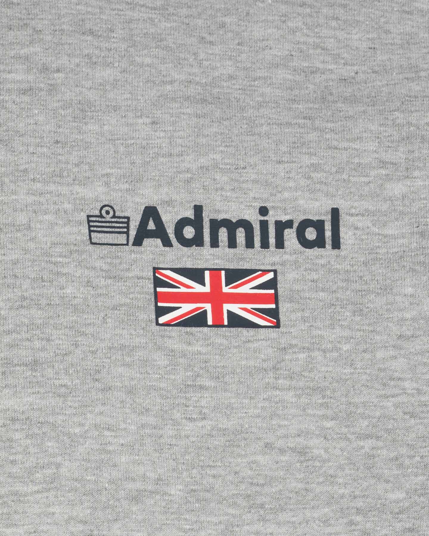 T-shirt ADMIRAL ESSENTIAL COLLEGE M - Grigio - 4 | Cisalfa Sport