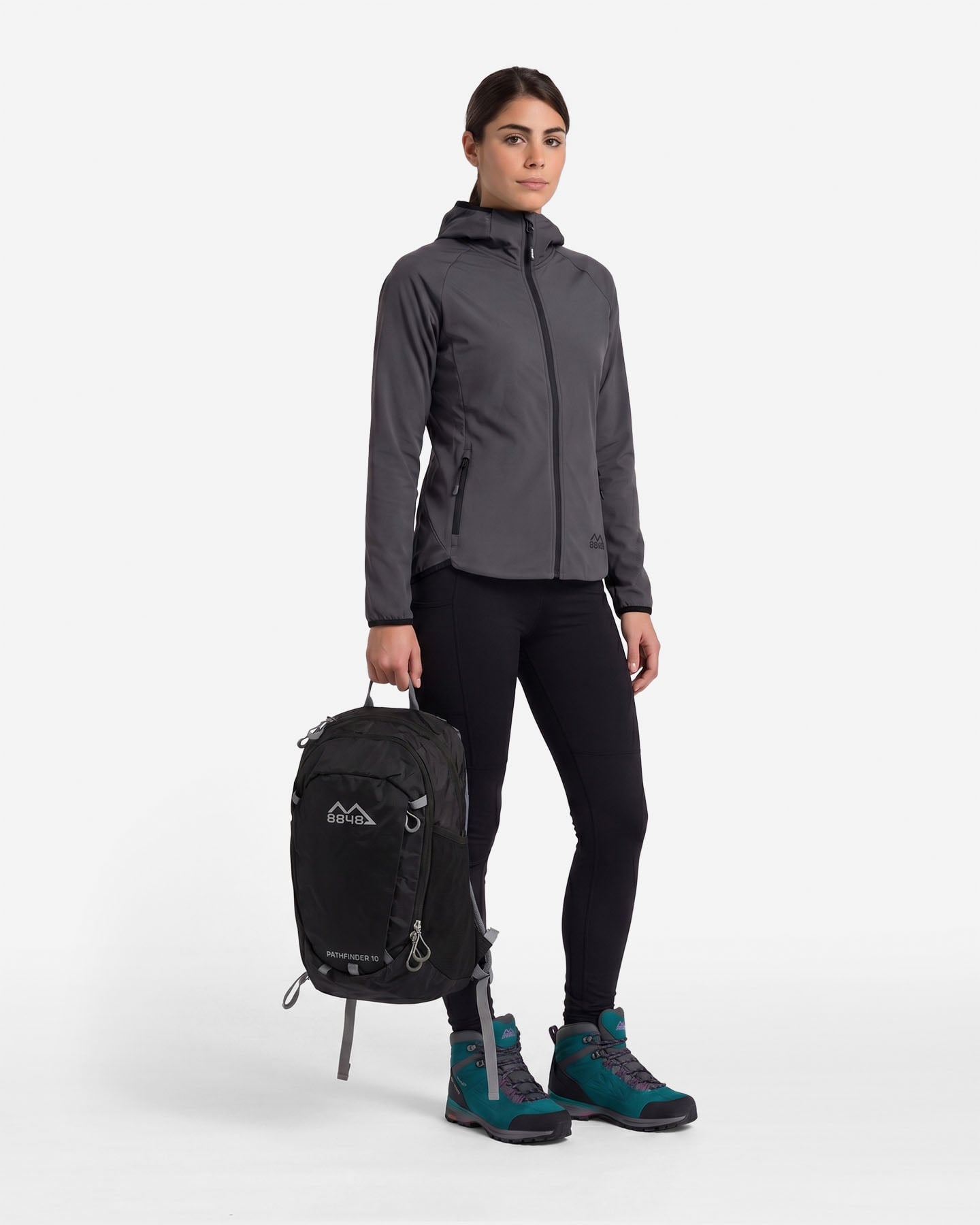 Zaino trail running 8848 PATHFINDER 10  - Nero - 3 | Cisalfa Sport
