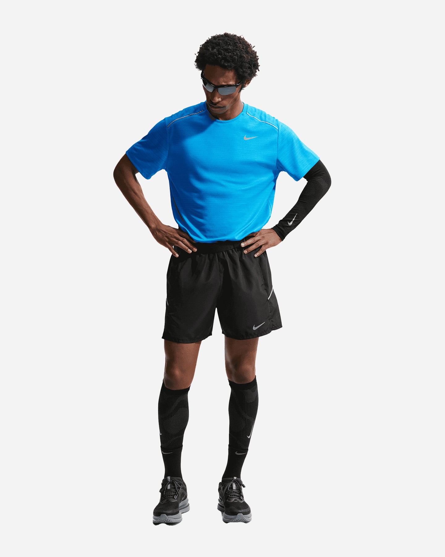 Short running NIKE MILER 5 M - 1 | Cisalfa Sport