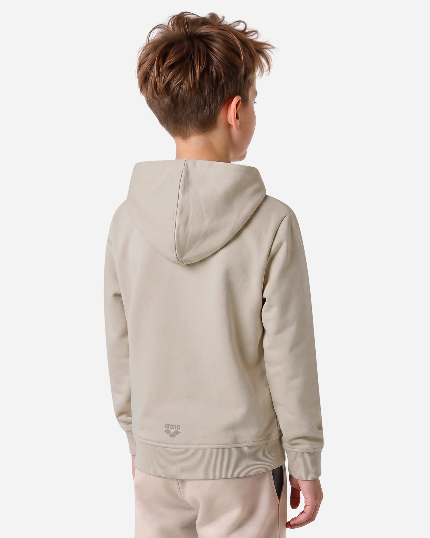 Felpa ARENA ATHLETIC ESSENTIAL JR - Bianco - 3 | Cisalfa Sport