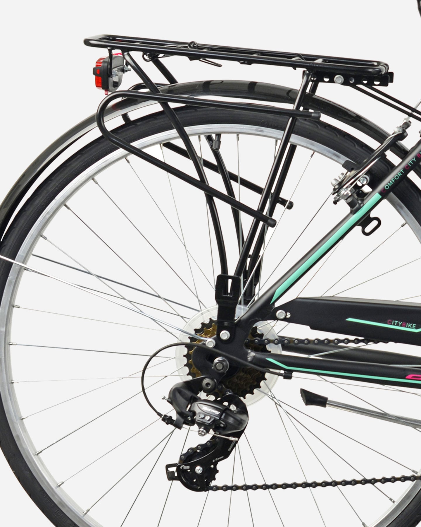 City bike CARNIELLI FLORAL  - Nero - 3 | Cisalfa Sport