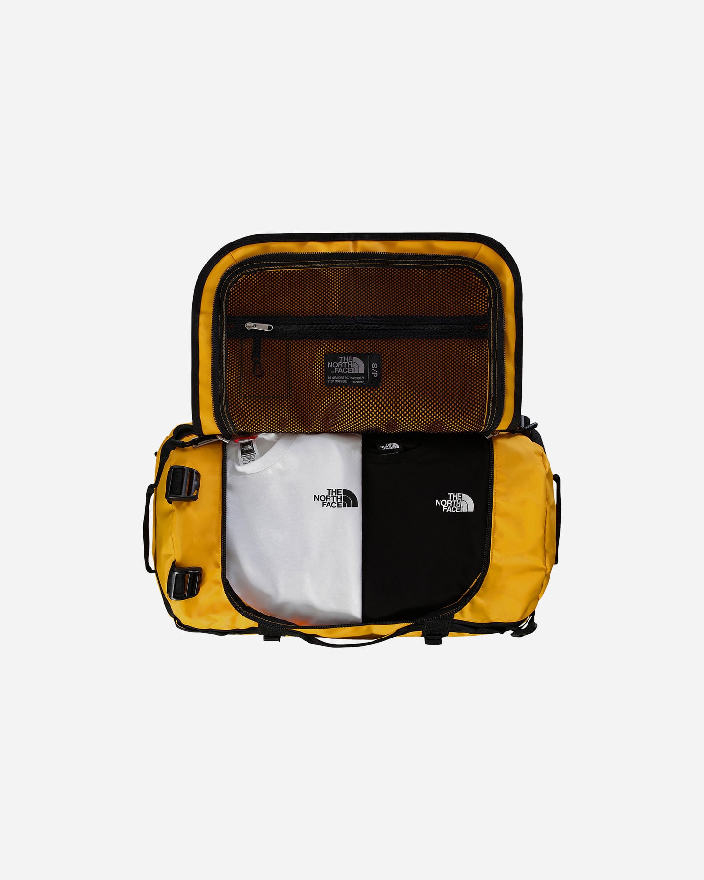 Borsa viaggio THE NORTH FACE BASE CAMP DUFFEL S  - Giallo - 1 | Cisalfa Sport