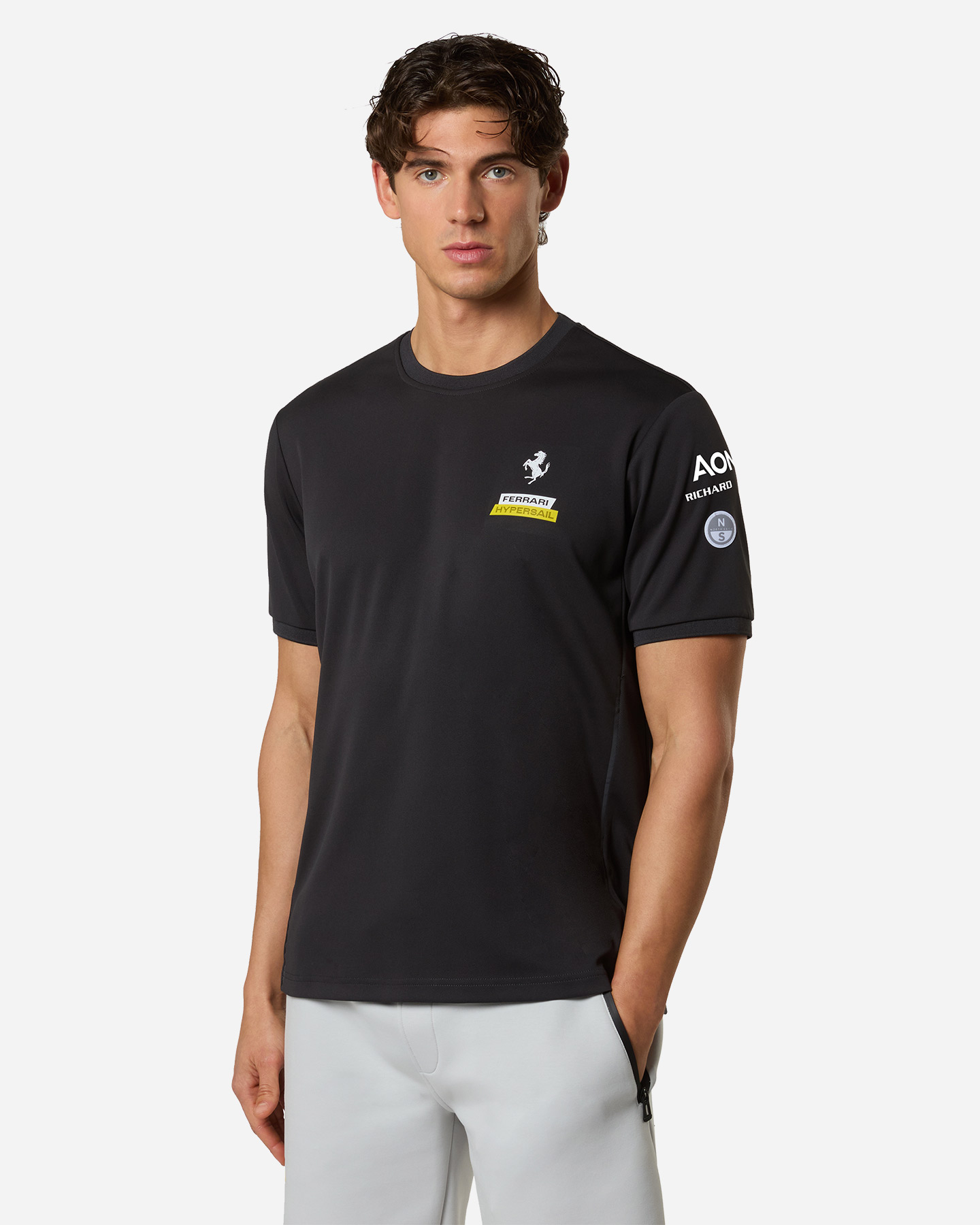 T-shirt NORTH SAILS COOLMAX FERRARI HYPERSAIL M - Grigio - 1 | Cisalfa Sport