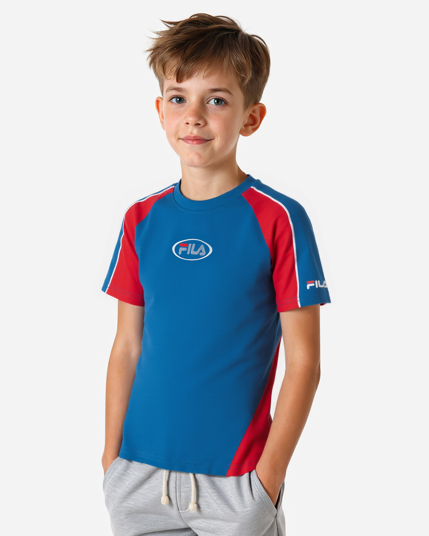 T-shirt FILA CONTEMPORARY STREET STYLE JR - Blu - 3 | Cisalfa Sport