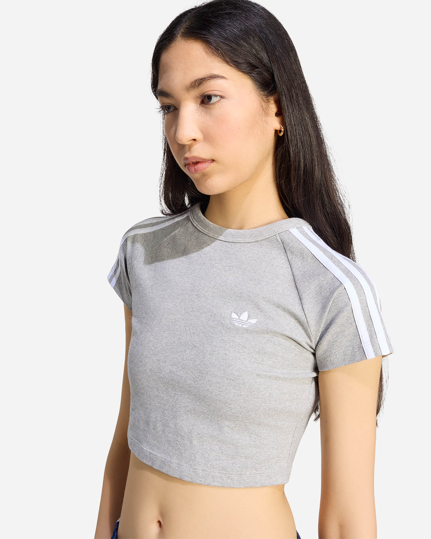 T-shirt ADIDAS SST BABY W - Grigio - 4 | Cisalfa Sport