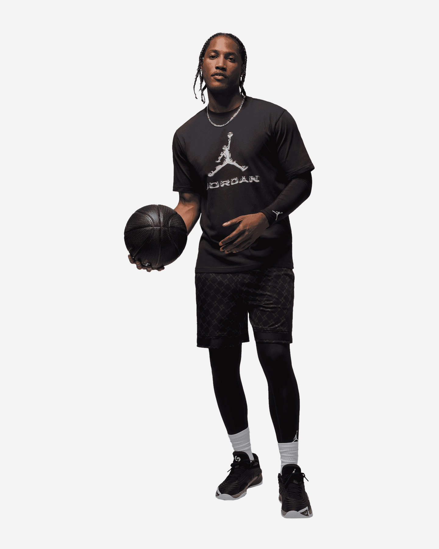 Maglia basket NIKE JORDAN JUMPMAN M - Nero - 2 | Cisalfa Sport