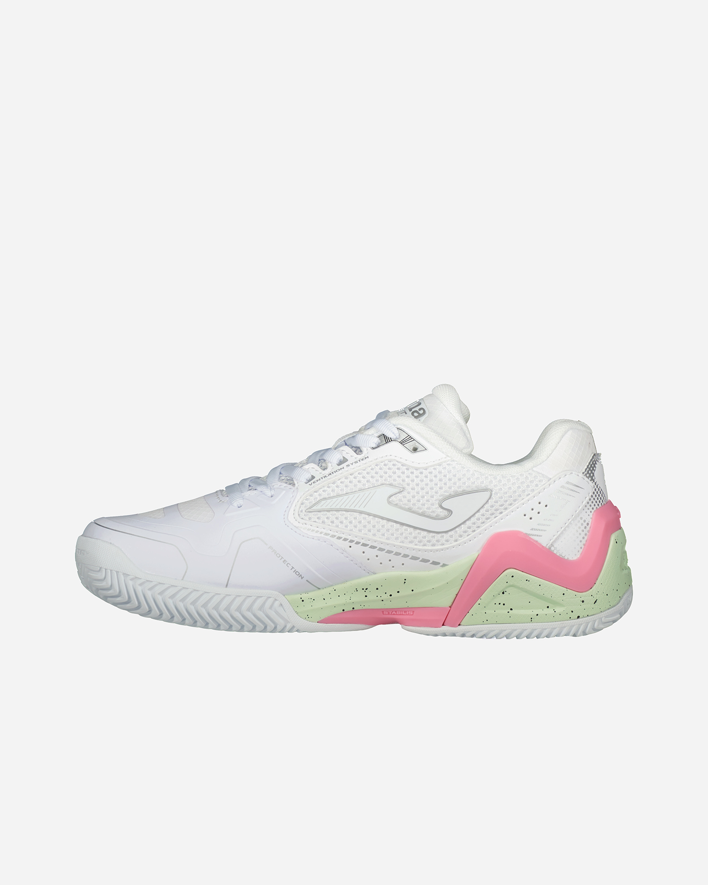 Scarpe tennis JOMA SET CLAY W - Bianco - 3 | Cisalfa Sport