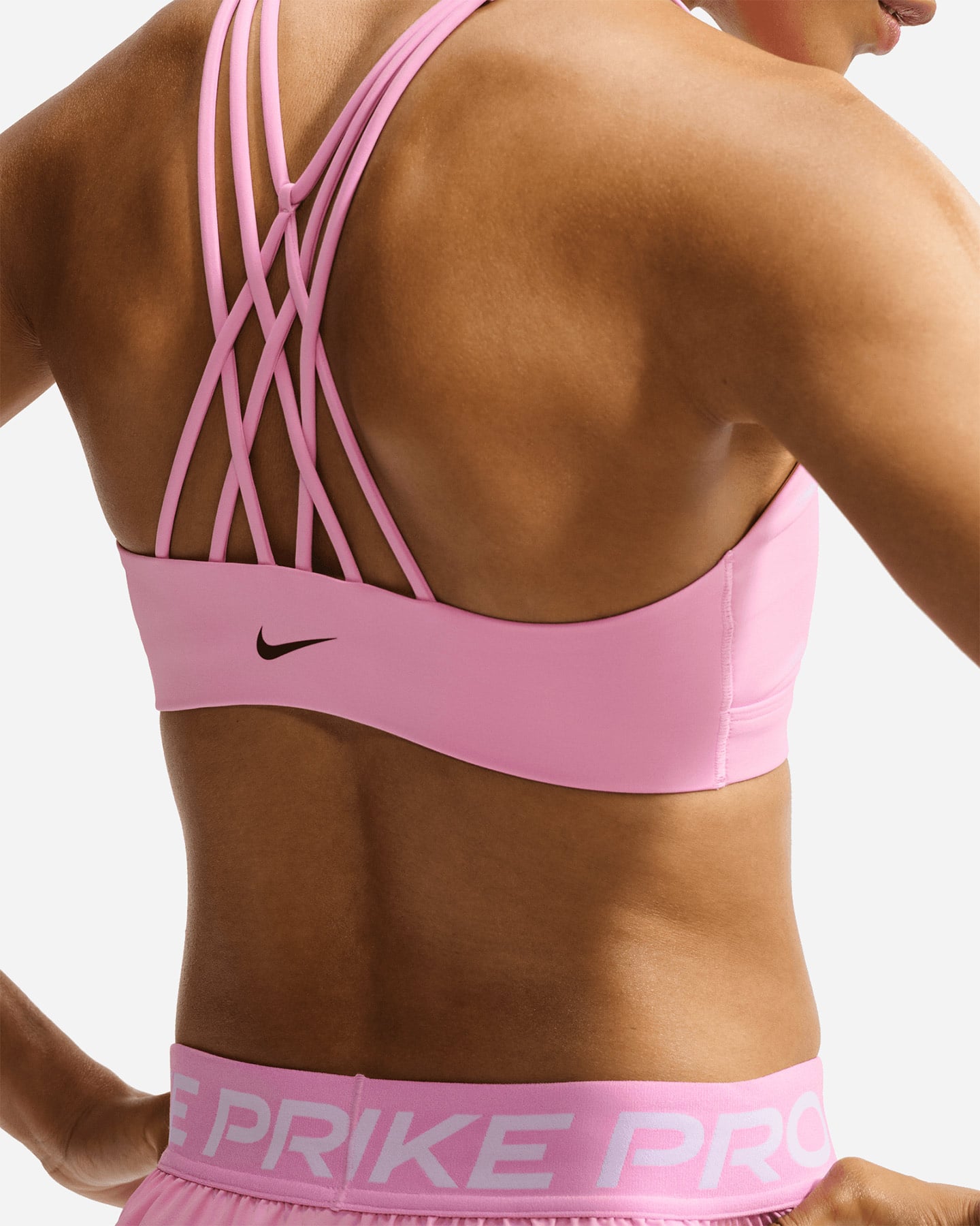 Bra training NIKE INDY STRAPPY LS W - Fucsia - 5 | Cisalfa Sport
