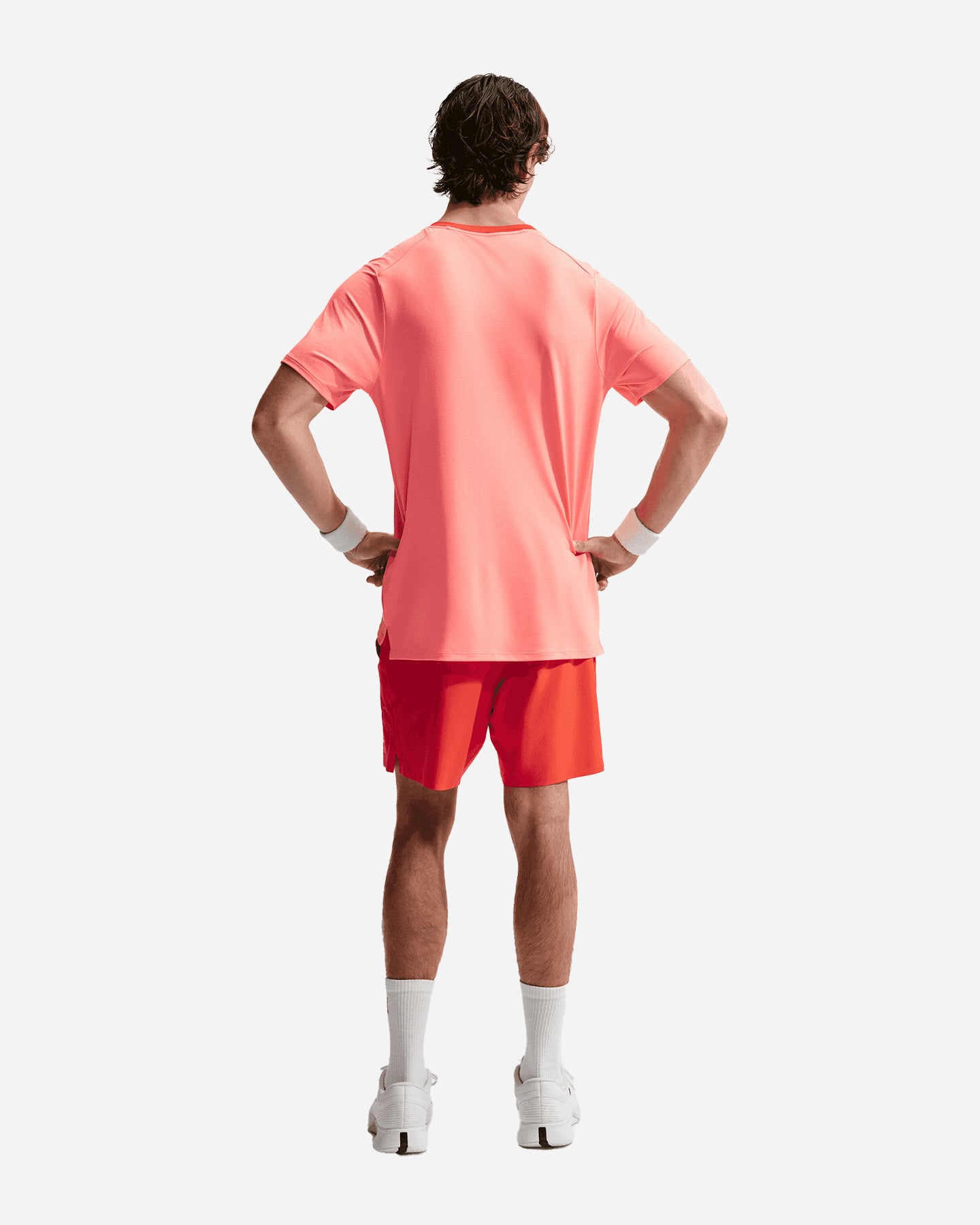 Pantaloncini tennis NIKE CARLOS M - Rosso - 2 | Cisalfa Sport