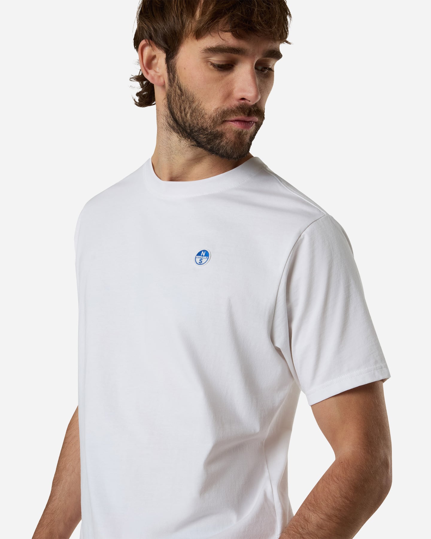 T-shirt NORTH SAILS BASIC BOLLO M - Bianco - 4 | Cisalfa Sport
