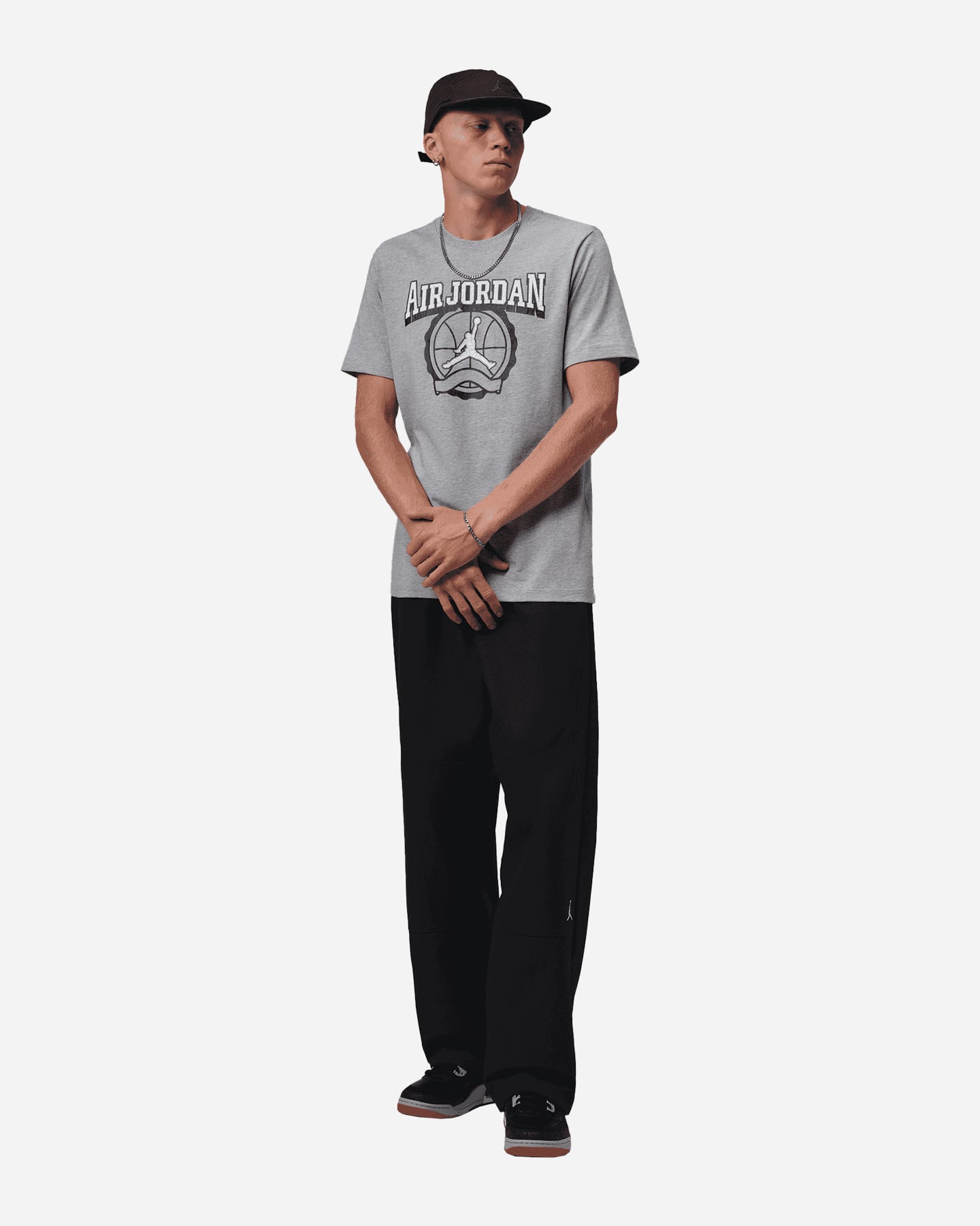 Maglia basket NIKE JORDAN VARSITY AJ23 M - Grigio - 2 | Cisalfa Sport