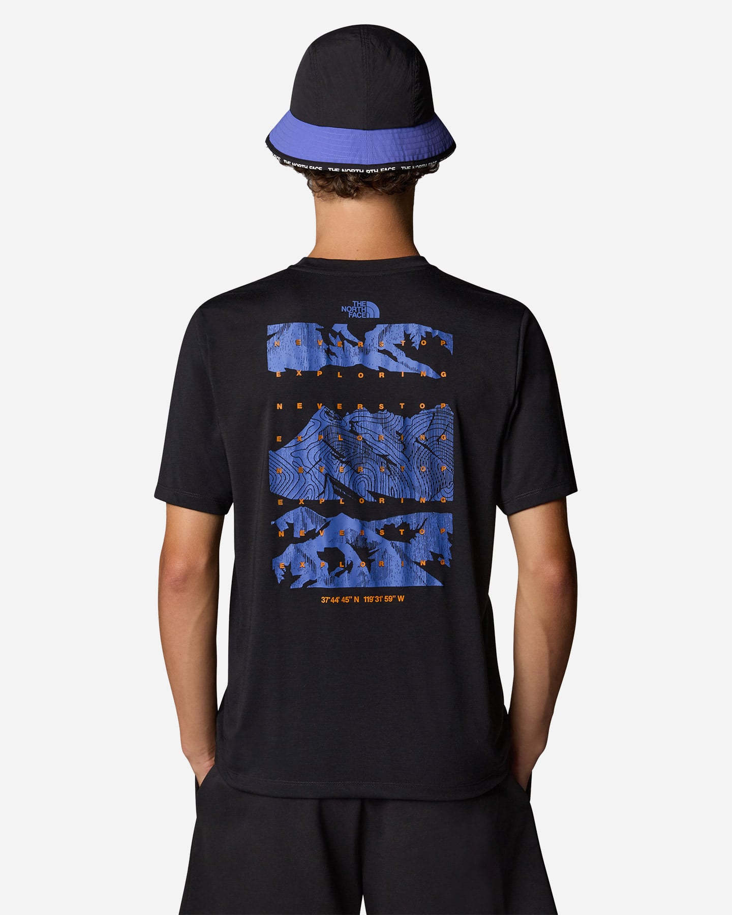 T-shirt THE NORTH FACE FOUNDATION MOUNT M - Nero - 3 | Cisalfa Sport