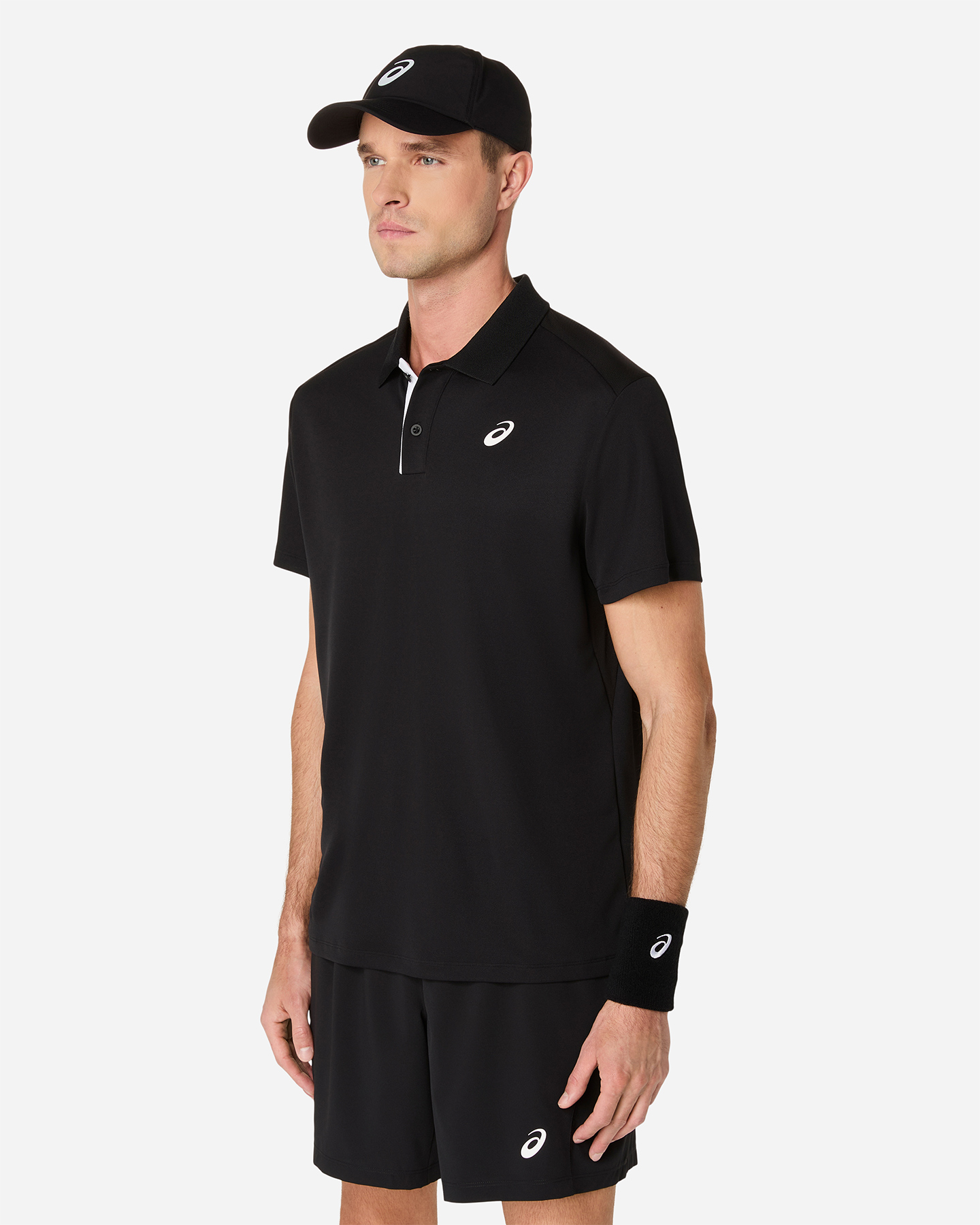 Polo tennis ASICS COURT M - Nero - 1 | Cisalfa Sport