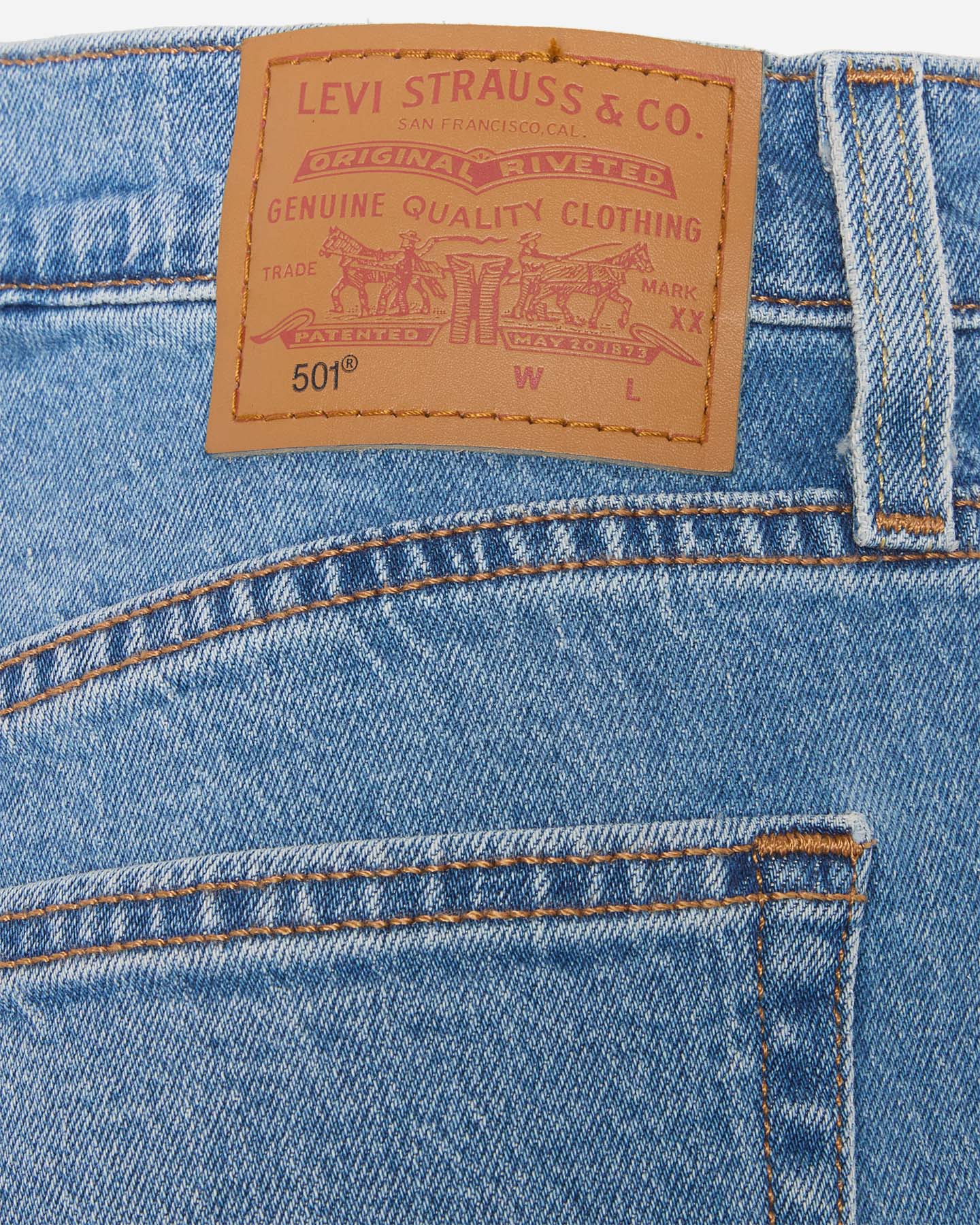 Short LEVI'S 501 MID THIGH DENIM W - Denim - 2 | Cisalfa Sport