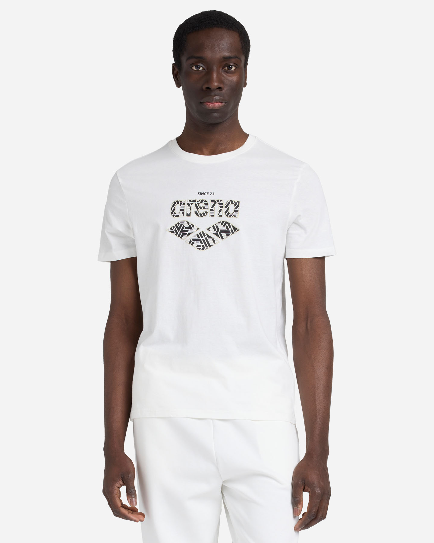 T-shirt ARENA ATHLETIC ESSENTIAL M - Bianco - 1 | Cisalfa Sport