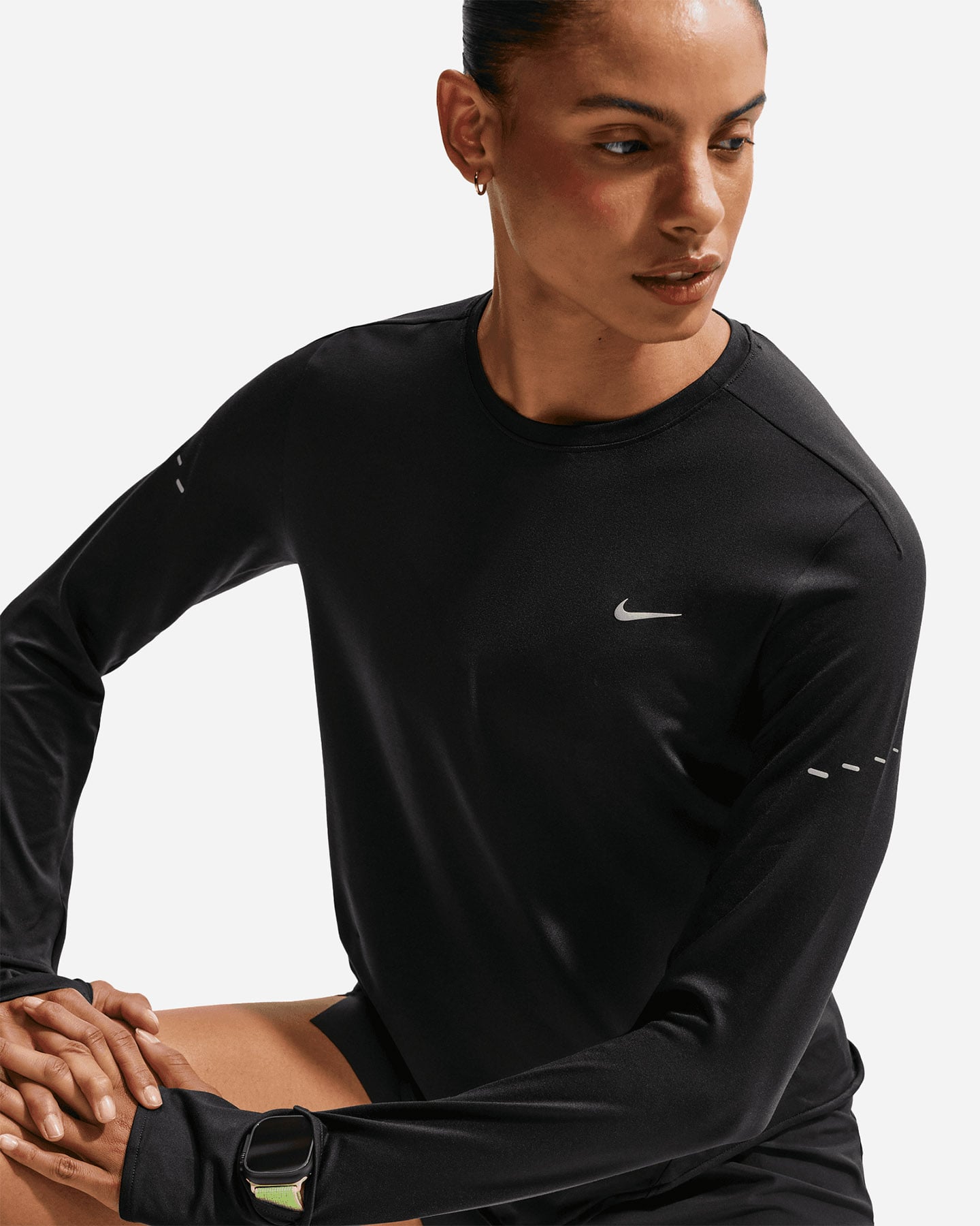 Maglia running NIKE SWIFT LS W - 5 | Cisalfa Sport