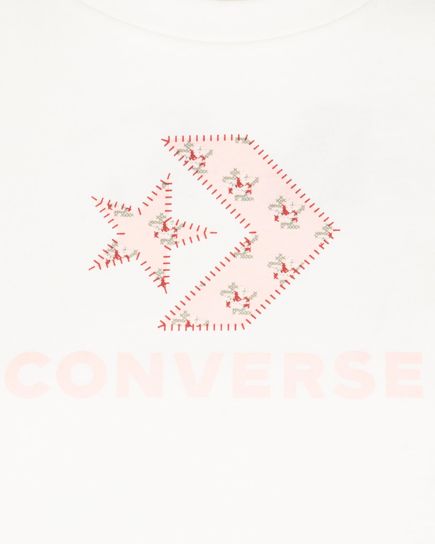 T-shirt CONVERSE STAR CHEVRON W - Bianco - 2 | Cisalfa Sport