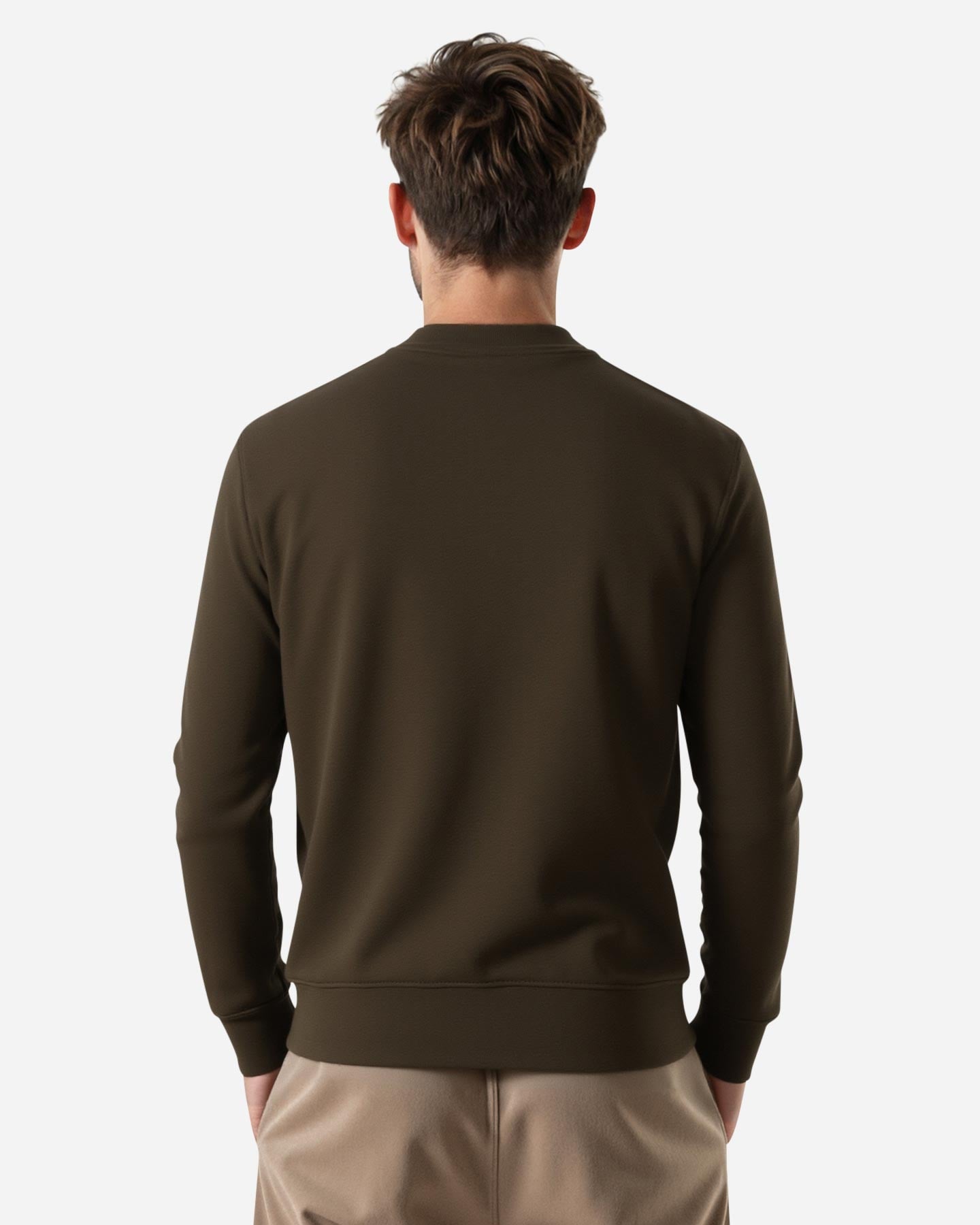 Felpa BEAR ICONIC SMALL LOGO M - Verde - 4 | Cisalfa Sport