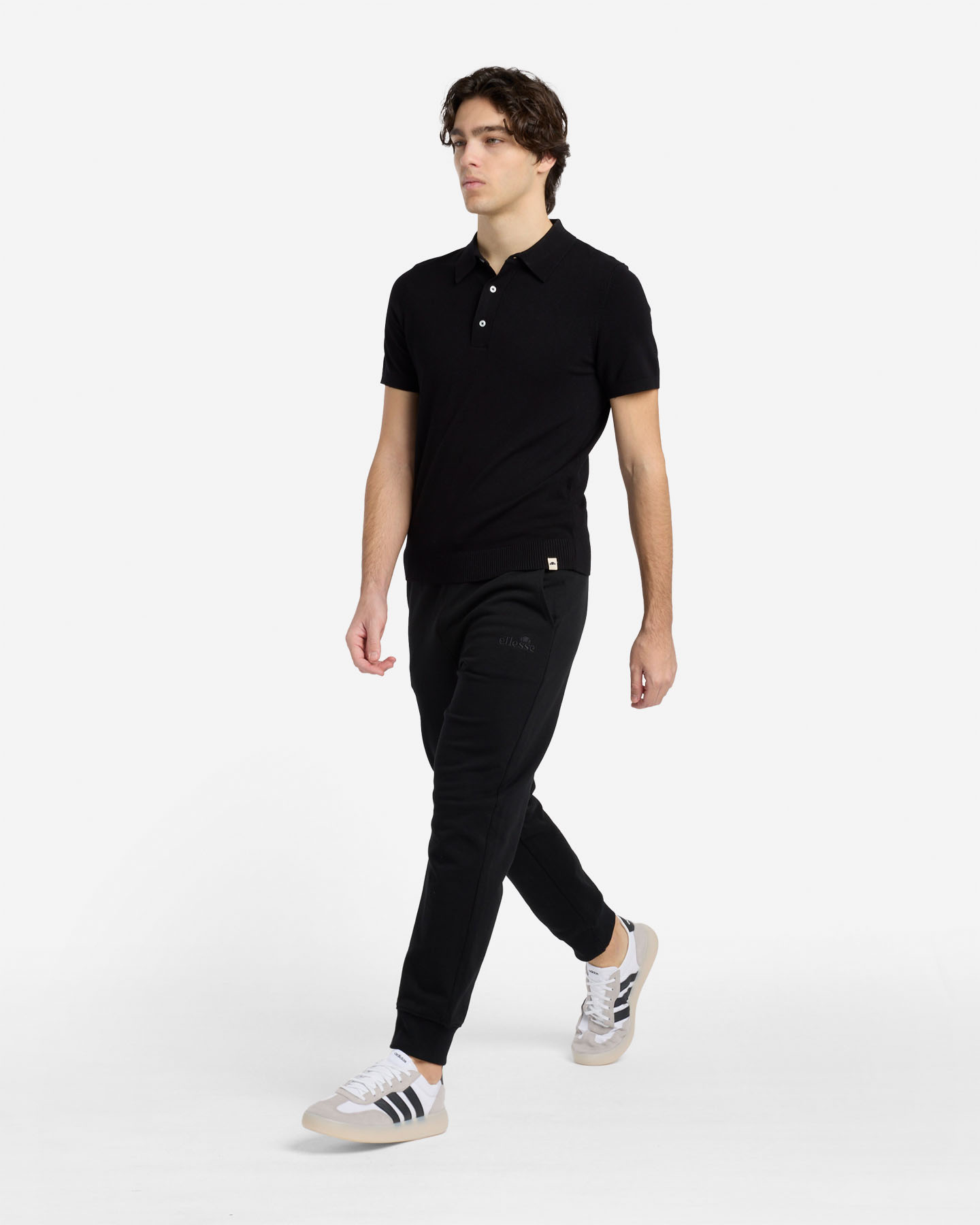 Polo ELLESSE BASIC M - Nero - 2 | Cisalfa Sport
