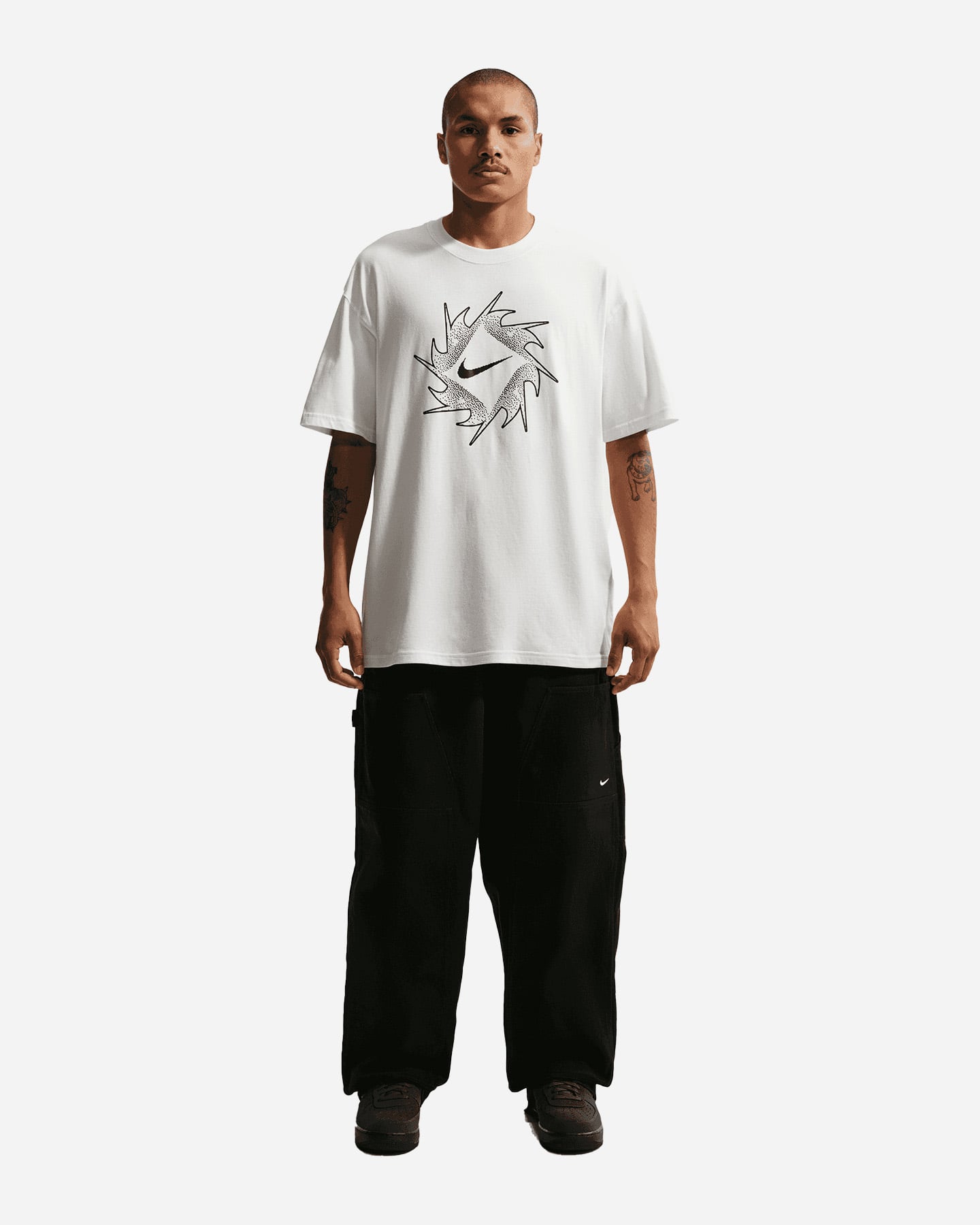 T-shirt NIKE CLUB SUN M - Bianco - 1 | Cisalfa Sport